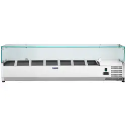 Countertop Refrigerated Display Case - 150 x 33 cm - Glass Cover