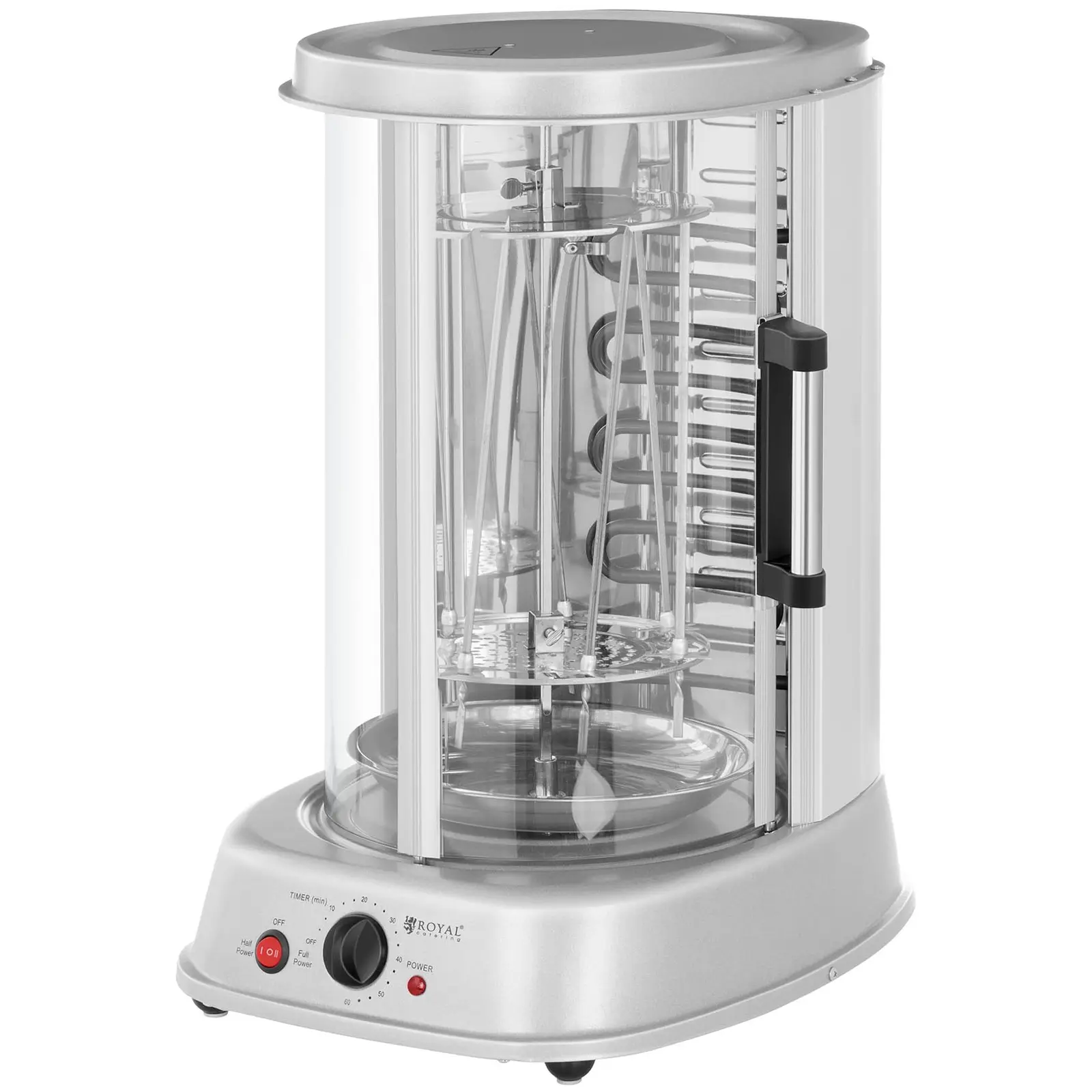 Vertikální gril - 3 v 1 - 1 800 W - 31 l (Maximální hmotnost masa: 5 kg)