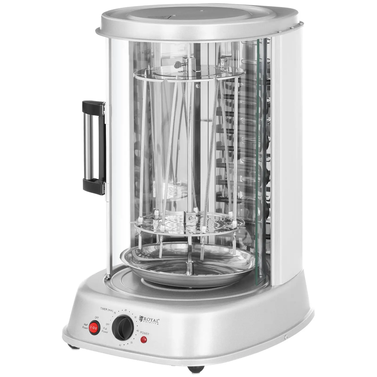 Vertikální gril - 3 v 1 - 1 800 W - 31 l (Maximální tloušťka masa: 400 mm)
