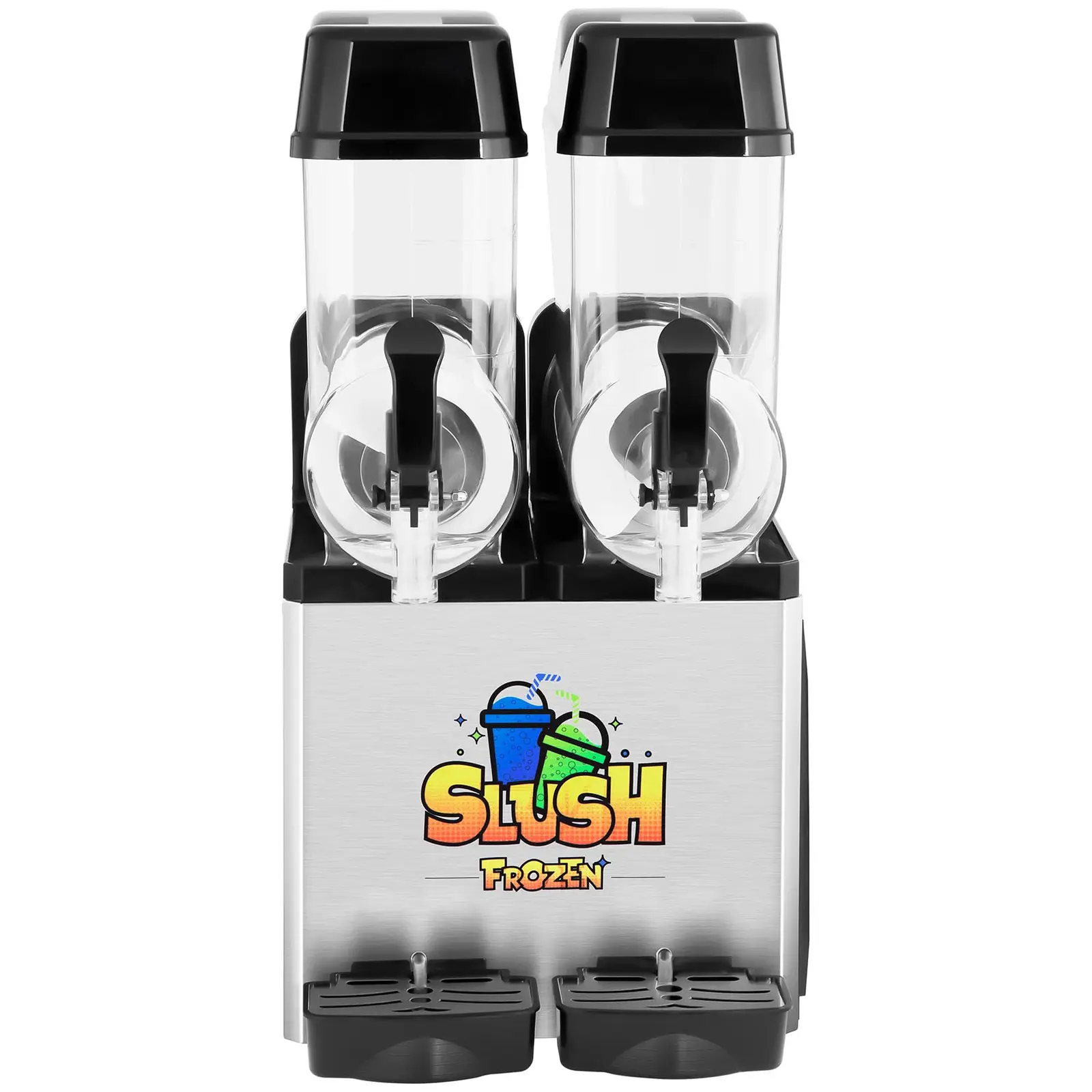 Slush ice-maskine - 2 x 12 l - LED