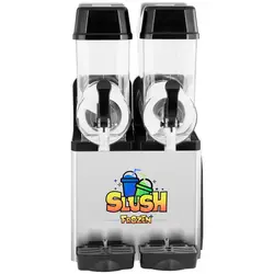 Slush-kone - 2 x 12 litraa - LED