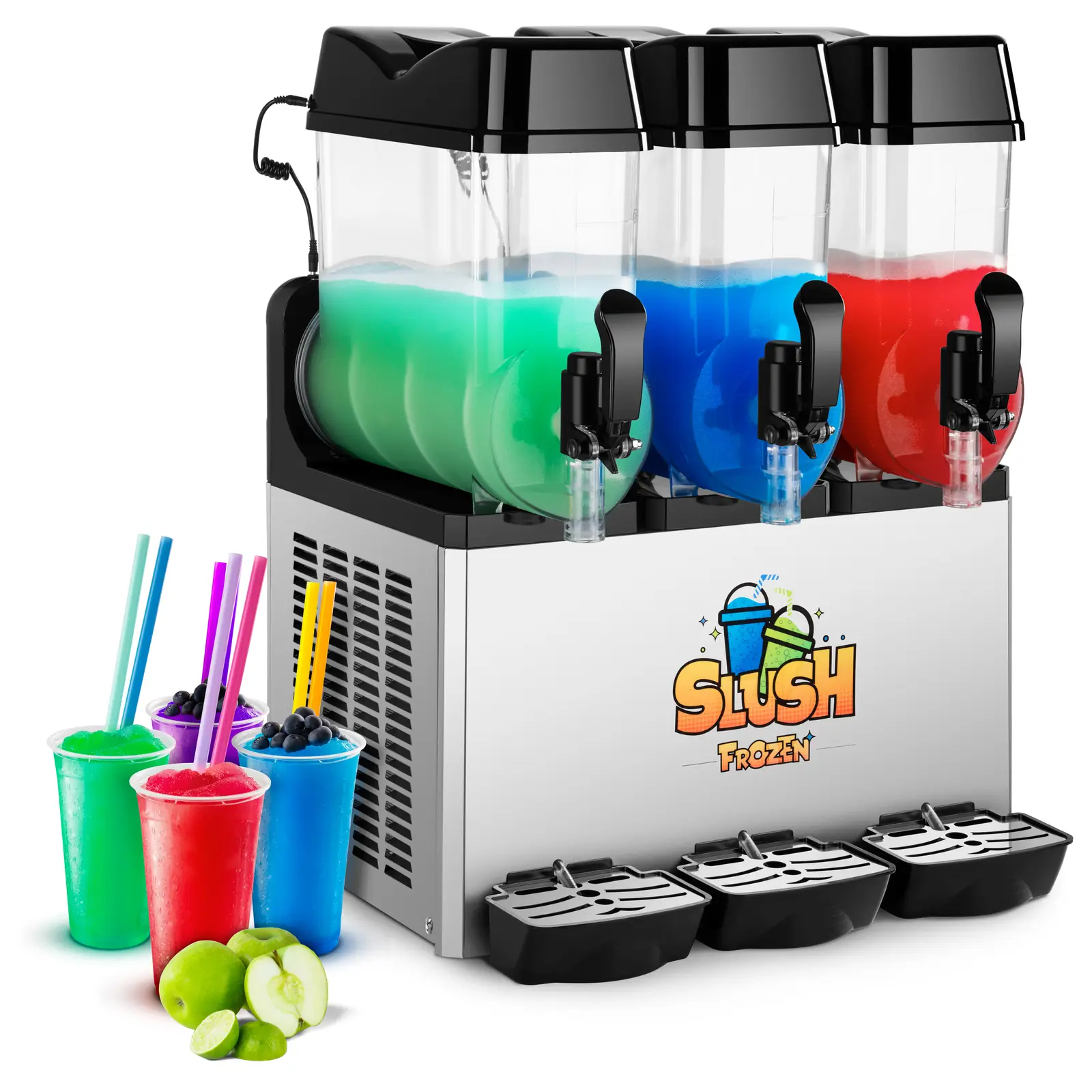 Produtos recondicionados Máquina de granizados - 3 x 12 l