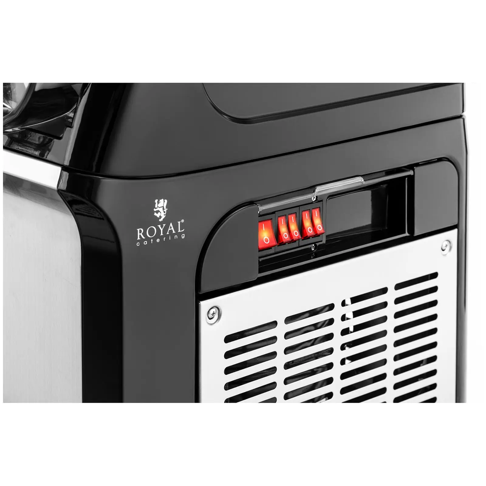 Výrobník ledové tříště - 3 x 12 litrů - Royal Catering (Světlo LED: Ne)