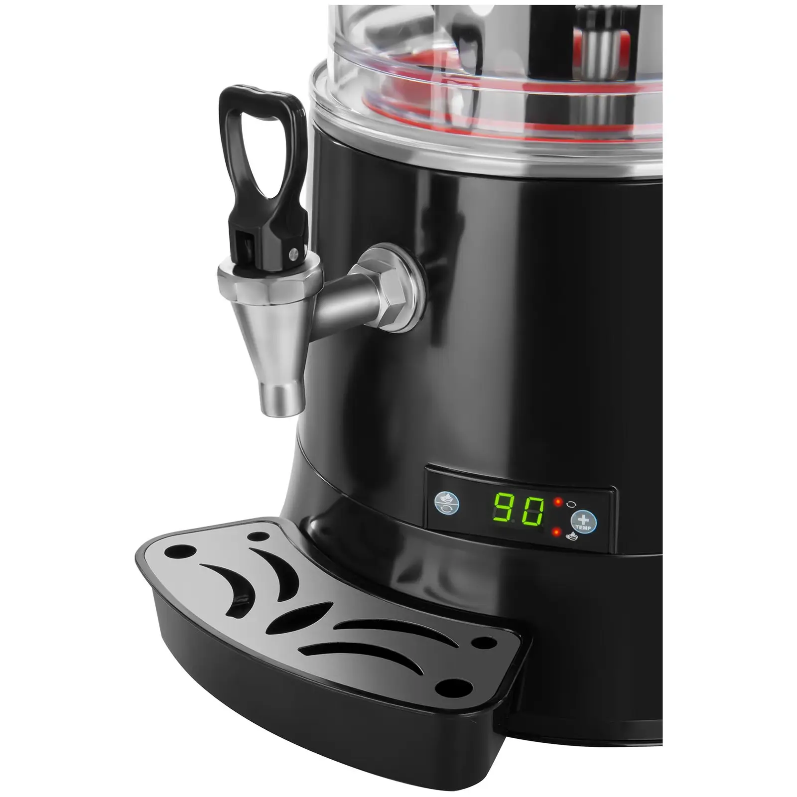 Výrobník horké čokolády - 10 litrů - LED displej (Maximální výška sklenic: 100 mm)