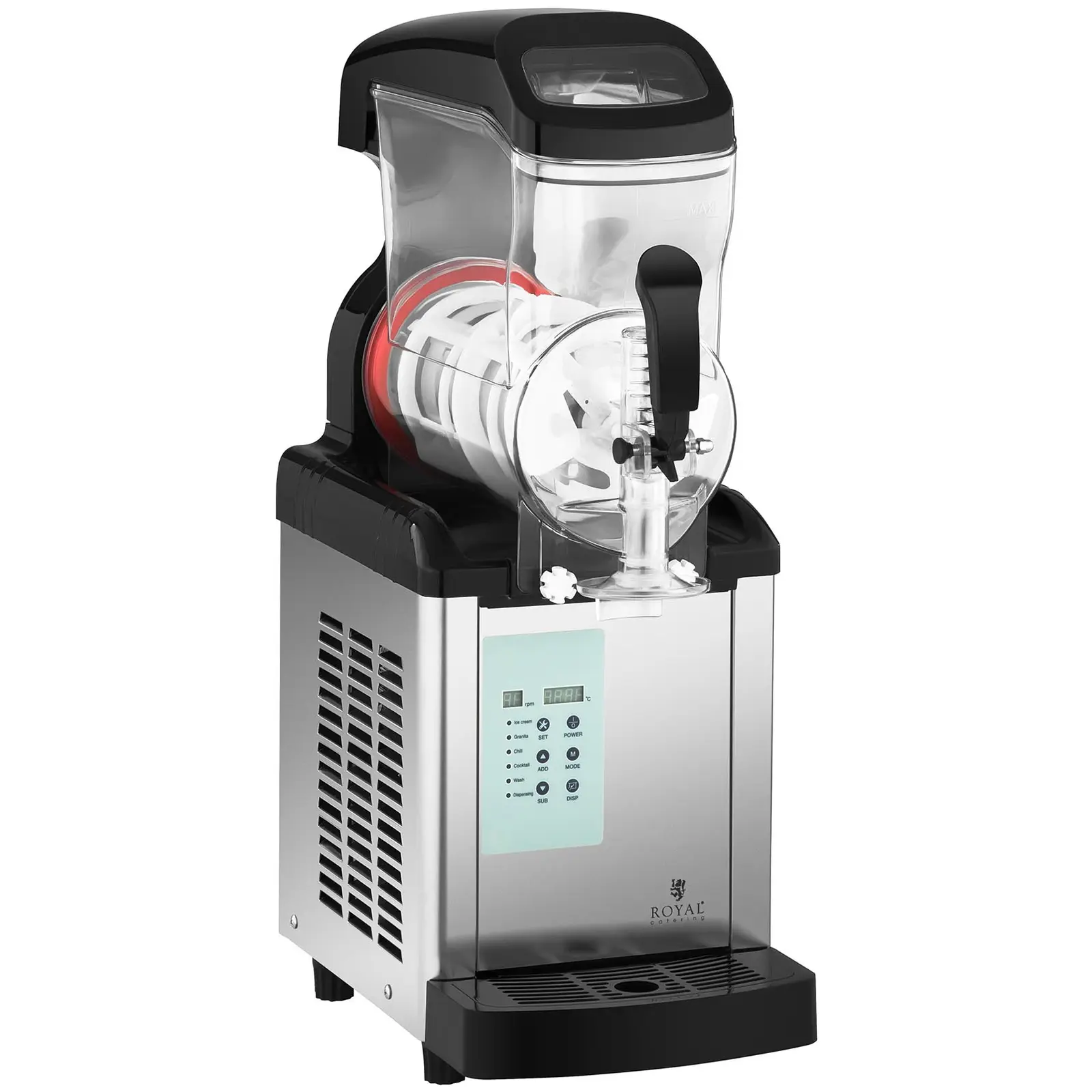 Machine à granitas - 6 litres (Éclairage LED: Oui)