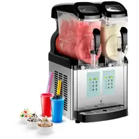 Výrobník ledové tříště - 2 x 6 litrů - funkce výroby zmrzliny