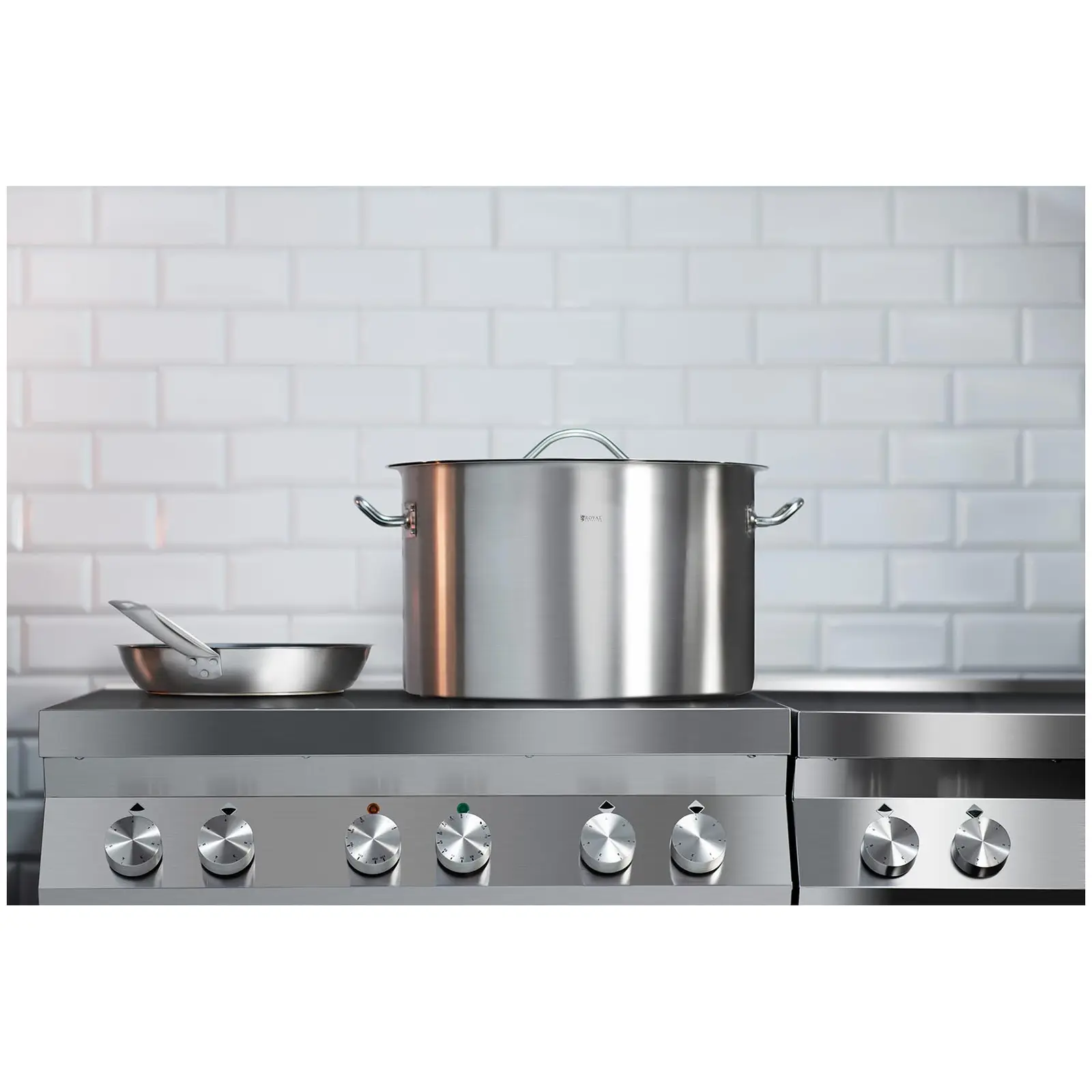 Indukční hrnec - 31 l - Ø 40 cm - Royal Catering (Průměr: 40 cm)