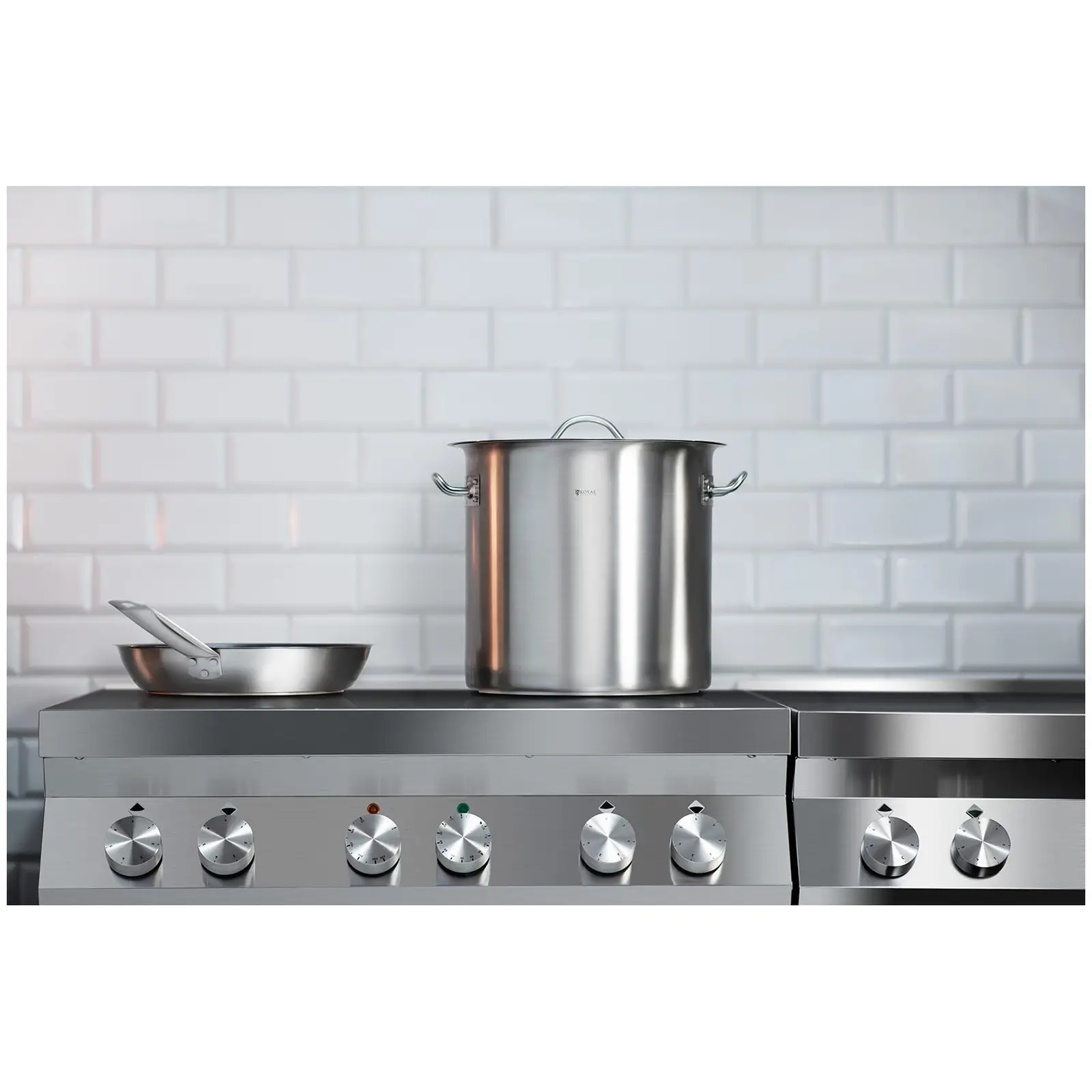 Indukční hrnec - 17 l - Ø 28 cm - Royal Catering (Průměr: 30 cm)