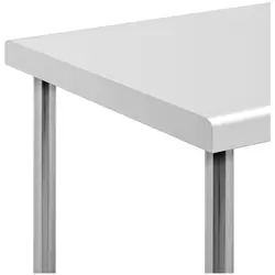 Pracovní stůl z ušlechtilé oceli - 120 x 60 cm