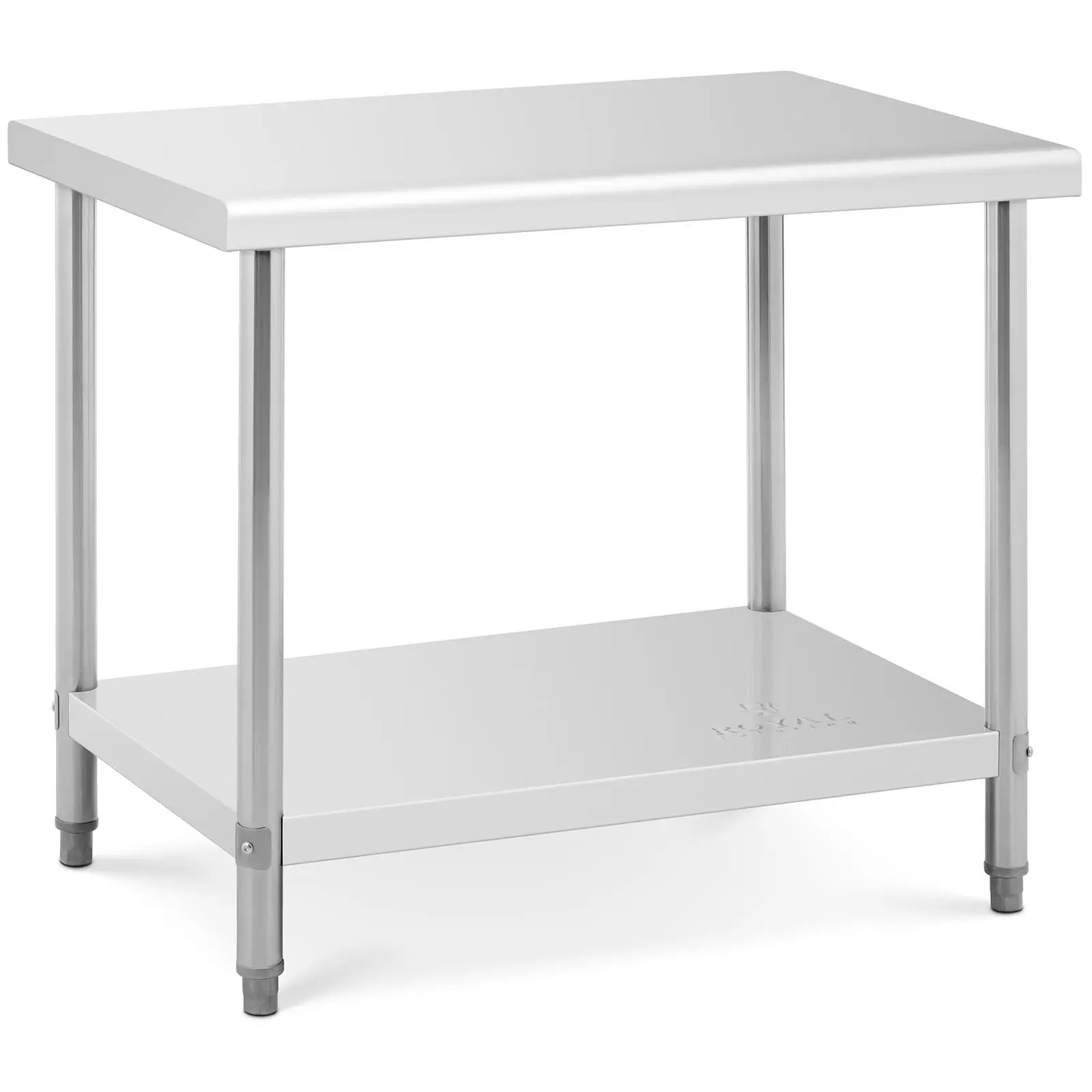 Pracovní stůl z ušlechtilé oceli - ECO - 100 x 70 cm - 95 kg - Royal Catering