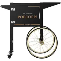 Wagen für Popcornmaschine - schwarz & golden