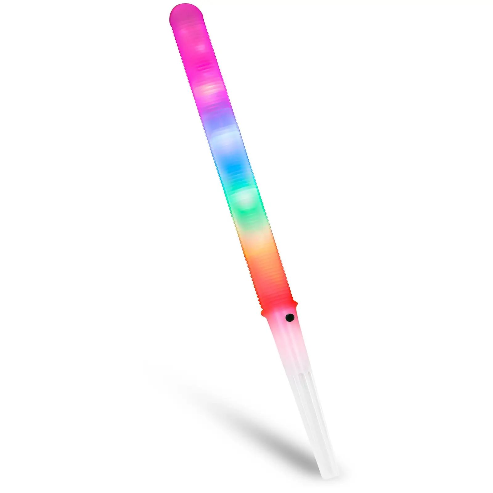 Cotton Candy Sticks με LED - 7 λειτουργίες - Πλαστικό χωρίς BPA - συμπεριλαμβάνονται μπαταρίες - 50 τμχ