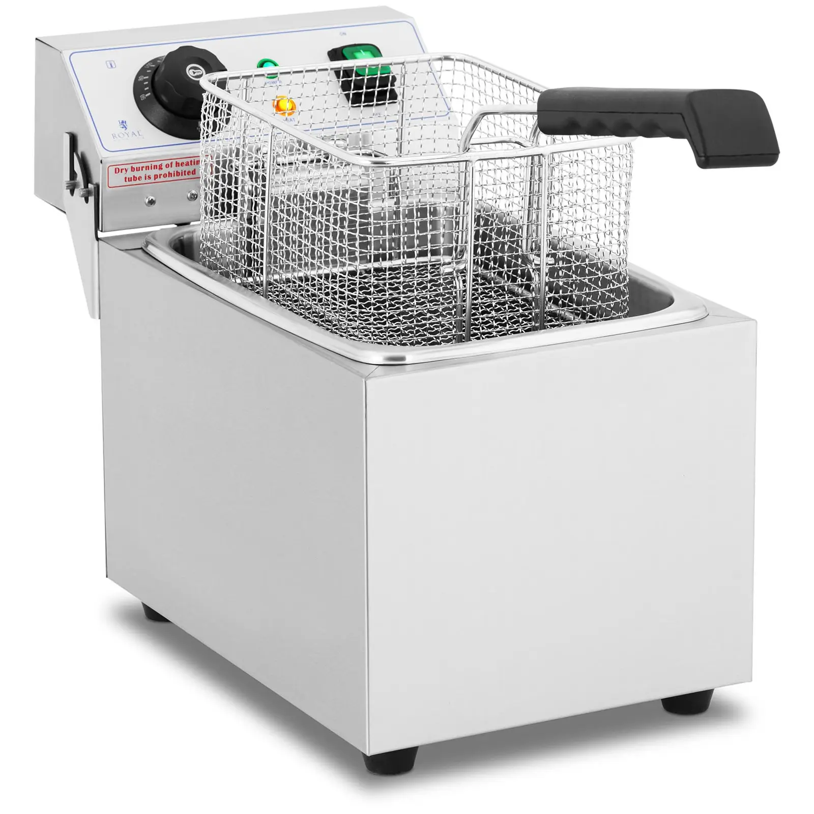 Elektrická fritéza 8 litrů 230 V - Elektrické fritézy Royal Catering