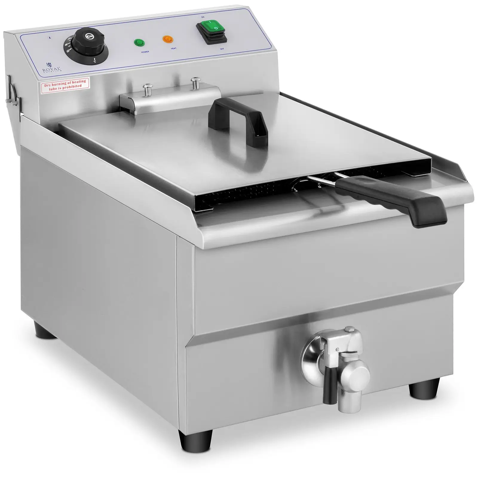 Frigider electric - 16 litri - robinet de scurgere - 230 V (Material: Oțel inoxidabil)