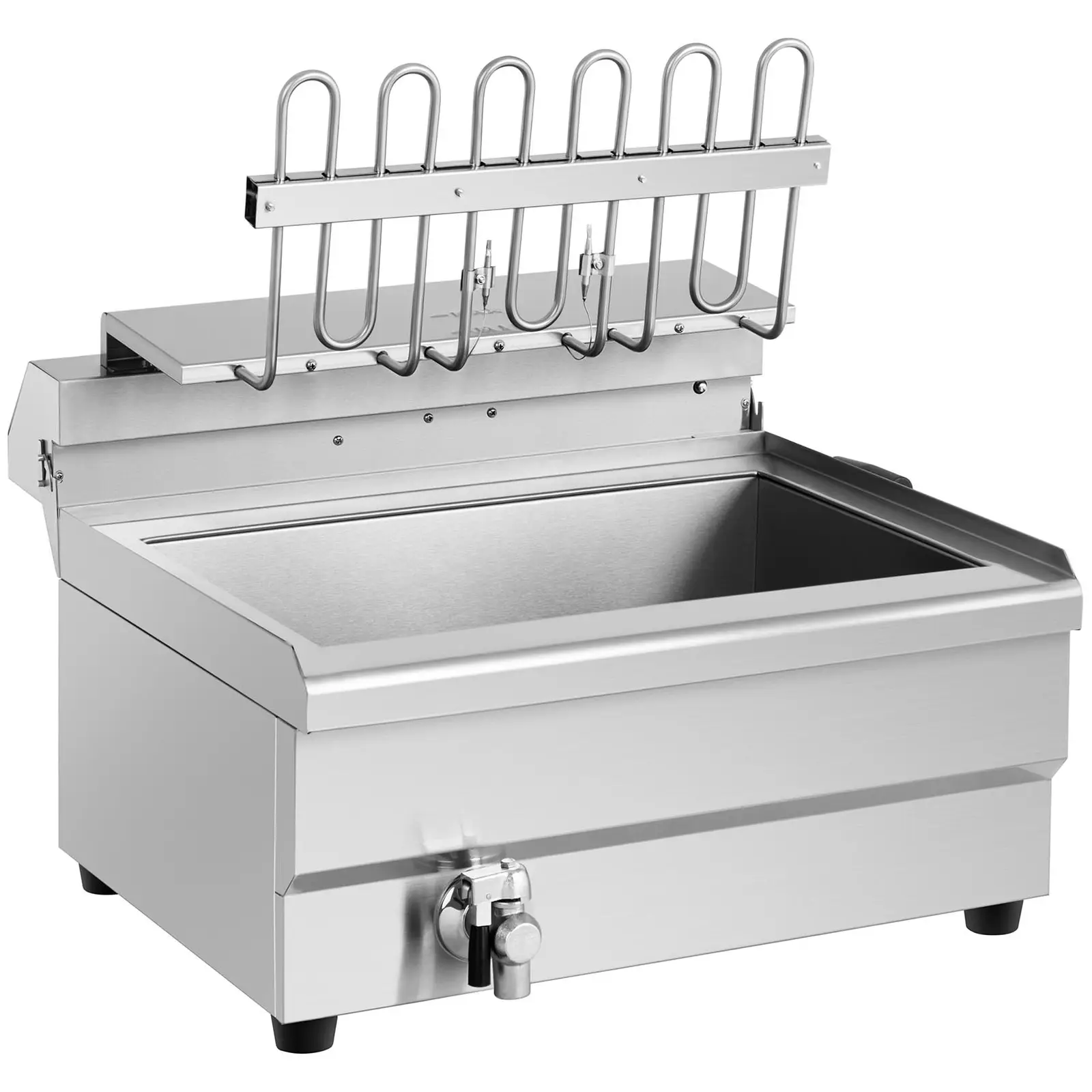 Cukrářská fritéza - 30 l - 9 000 W - studená zóna (Výpustný kohout: Ano)