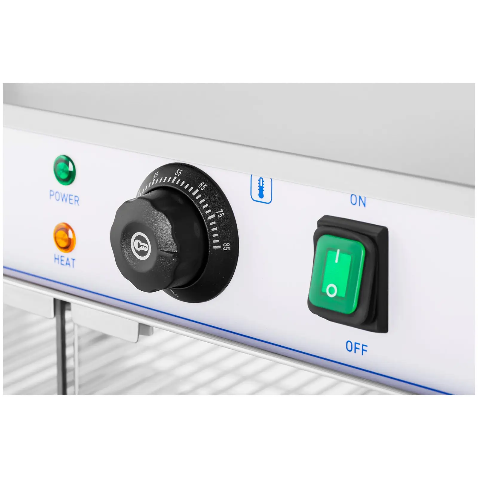 Ohřevná vitrína - 1 200 W - LED displej (Objem: 82 l)