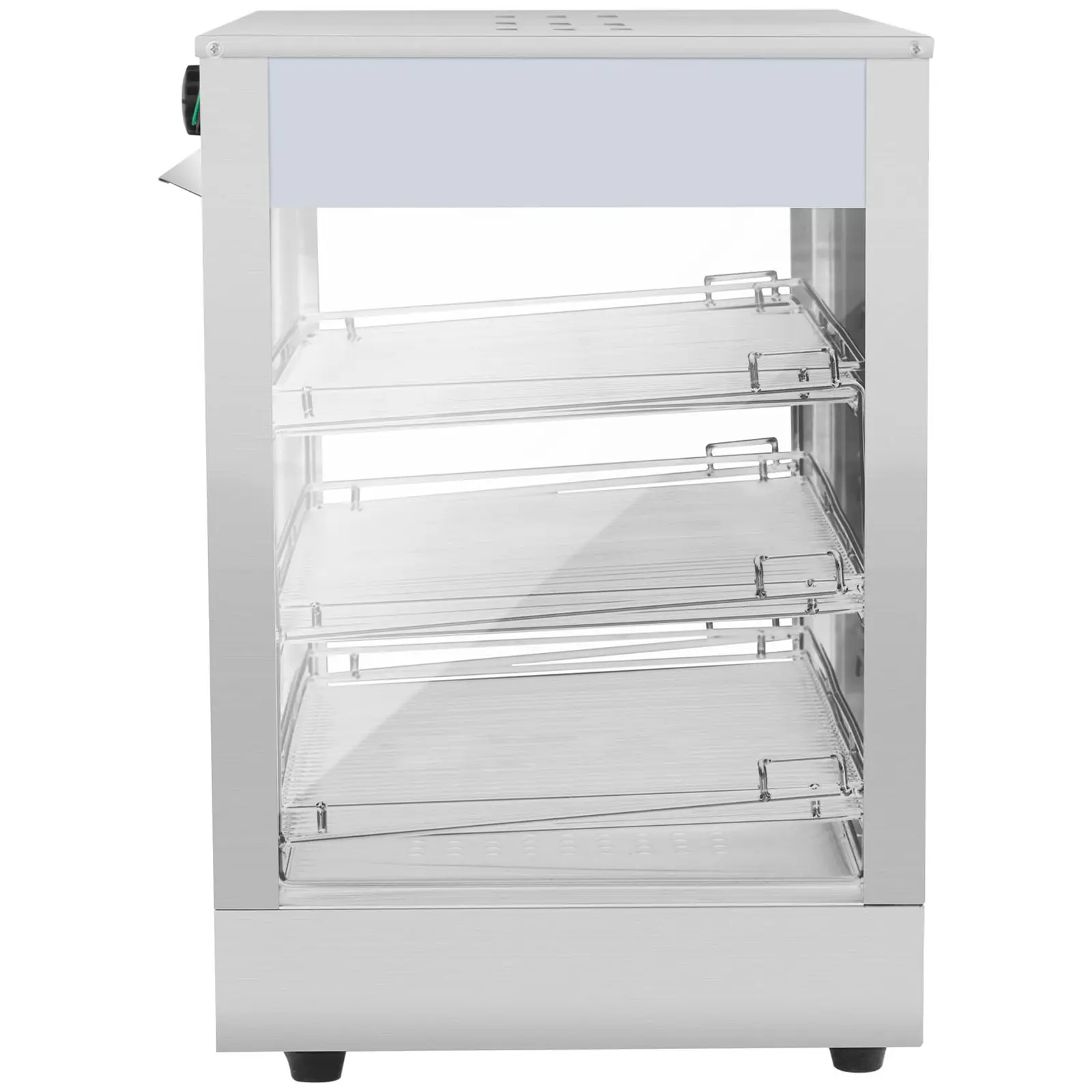 Ohřevná vitrína - 1 200 W - LED displej (Zásobník na vodu: Ano)