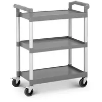 Plastic Service Trolley - 3 Shelves - up to 60 kg