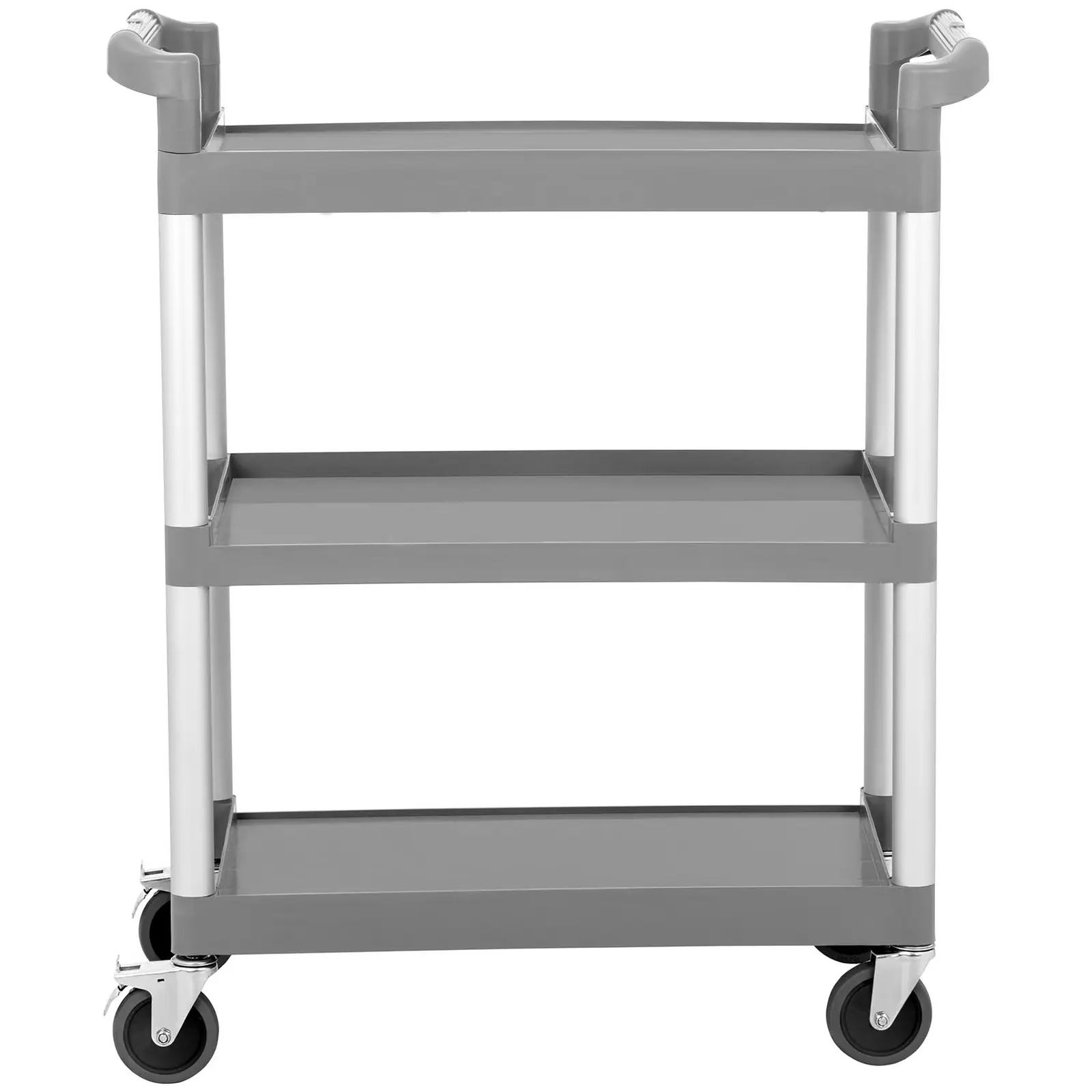 Chariot de service en plastique - 3 plateaux - 60 kg (Charge max.: 150 kg)