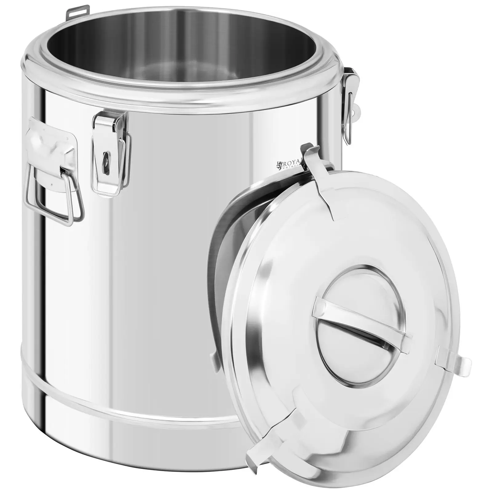 Termonádoba - 22,5 l - s vypouštěcím kohoutkem (Barva: Stříbrná)