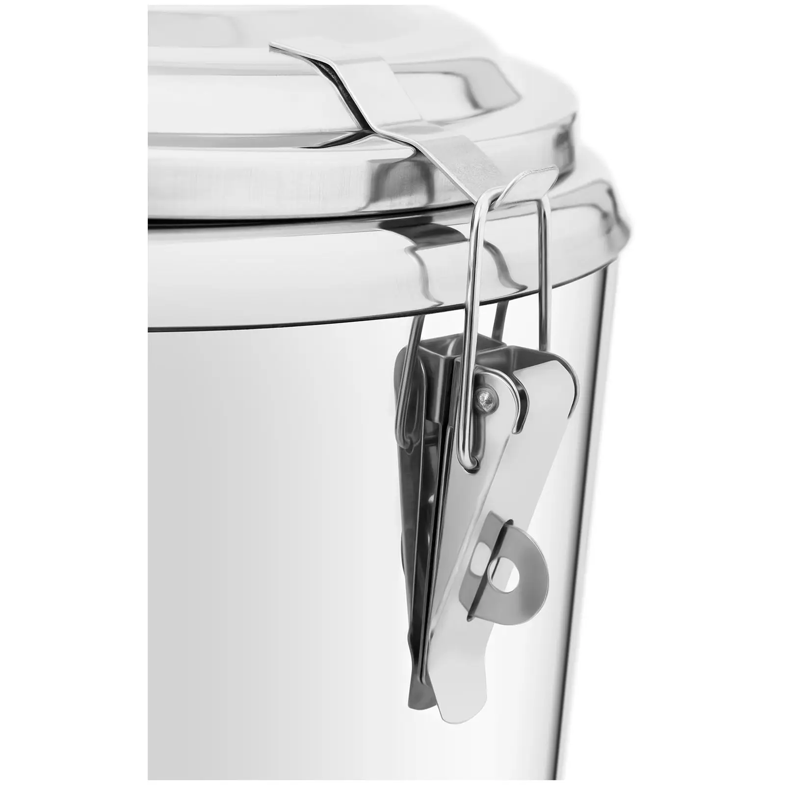 Termobeholder rustfrit stål - 32 l - med tappehane (Kapacitet: 32 l)