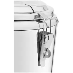 Stainless Steel Thermos Container - 70 L - with drain tap