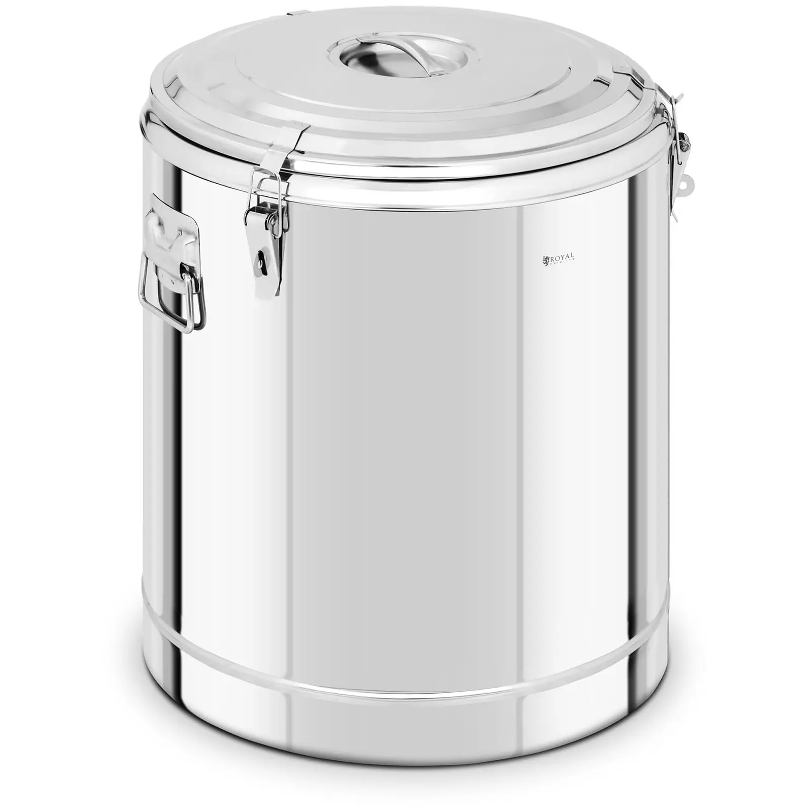 Contenitore termico in acciaio inox - 80 L - Immagine del prodotto