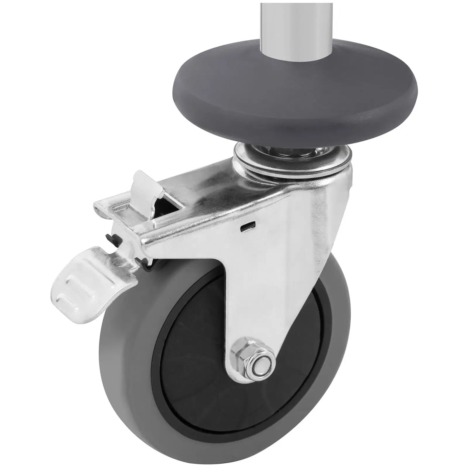 Chariot de service en inox - 3 plateaux - 150 kg (Charge max.: 300 kg)