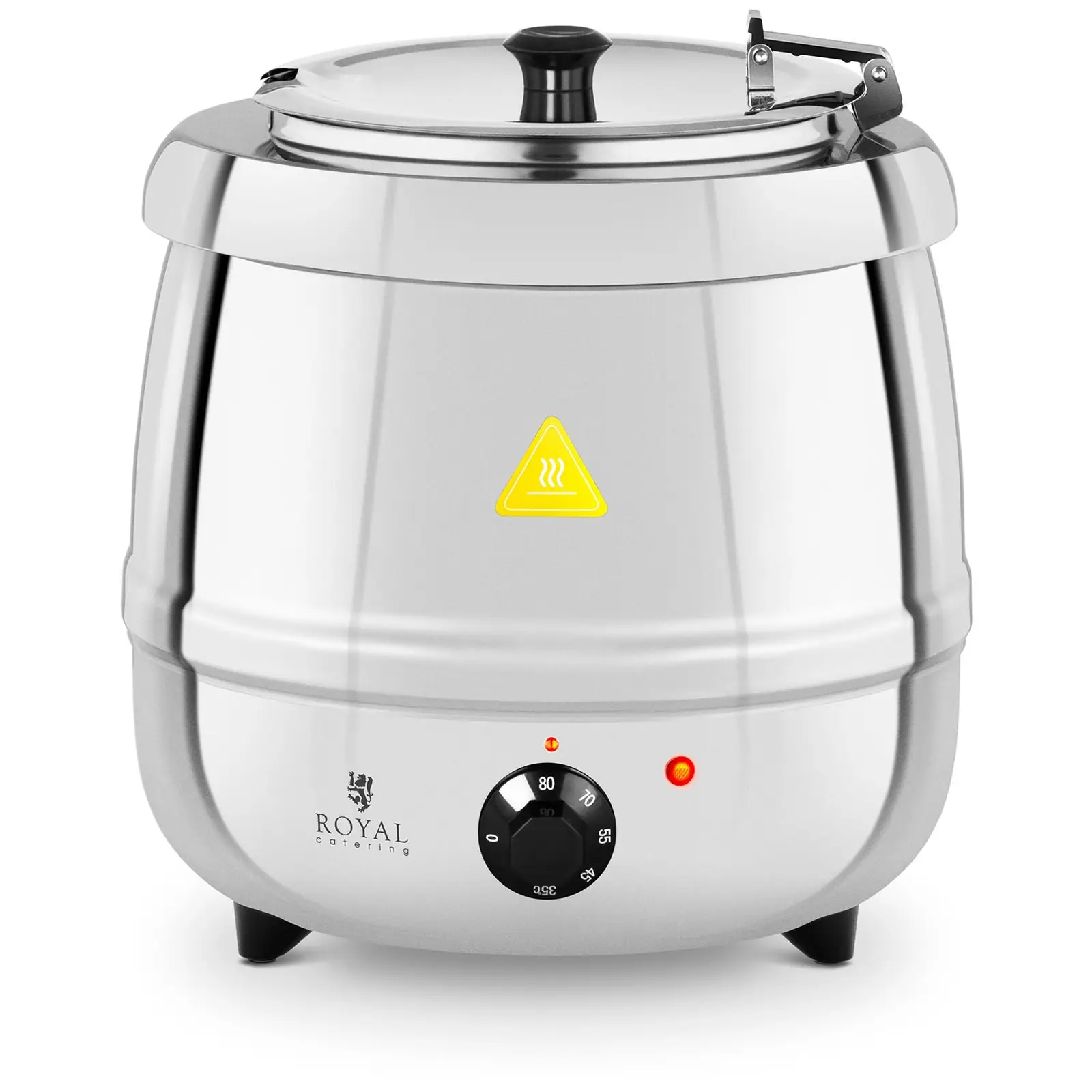 Zuppiera elettrica - 10 L - 400 W - Acciaio inox