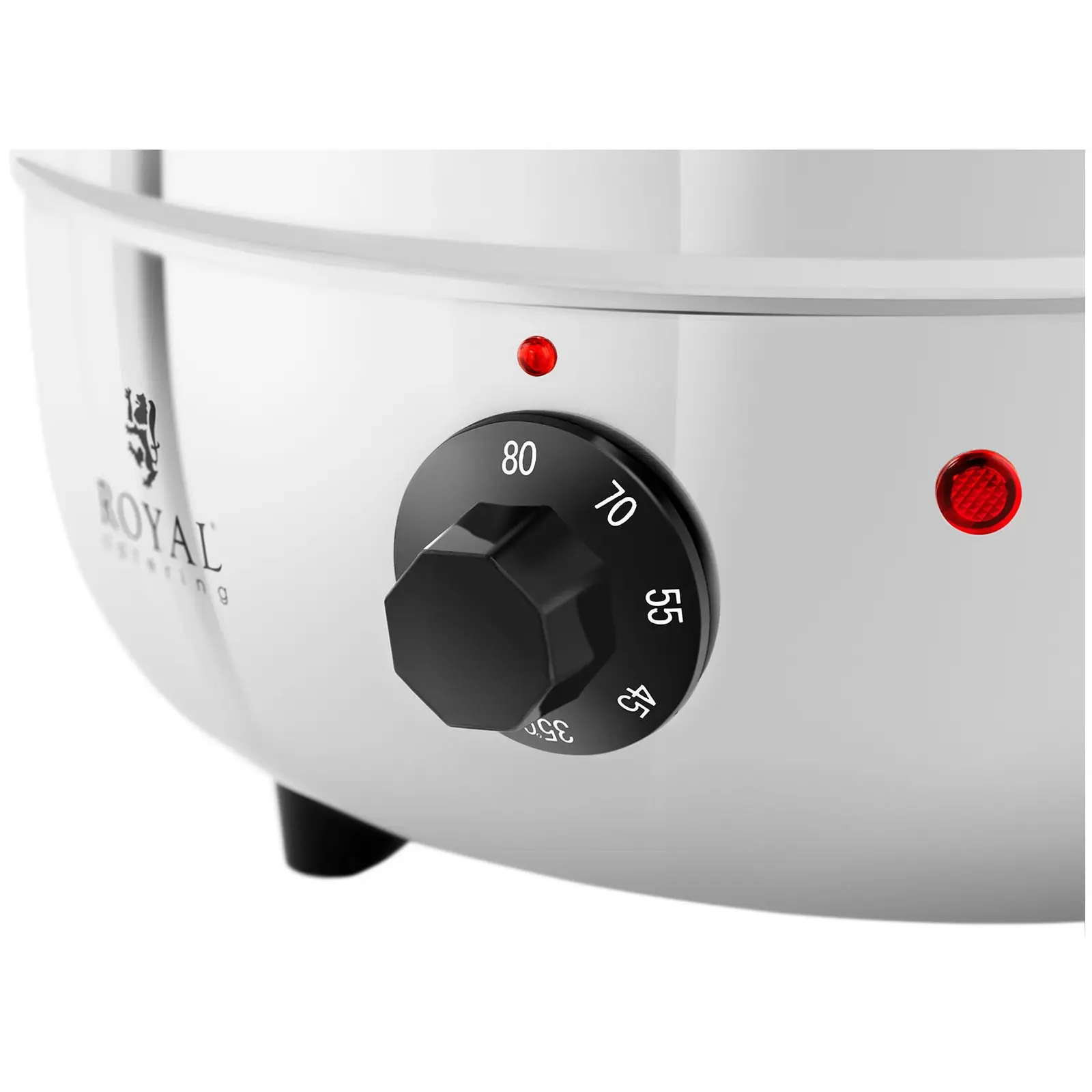 Elektrický kotlík na polévku - 10 litrů - 400 W - ušlechtilá ocel (Objem: 10 l)