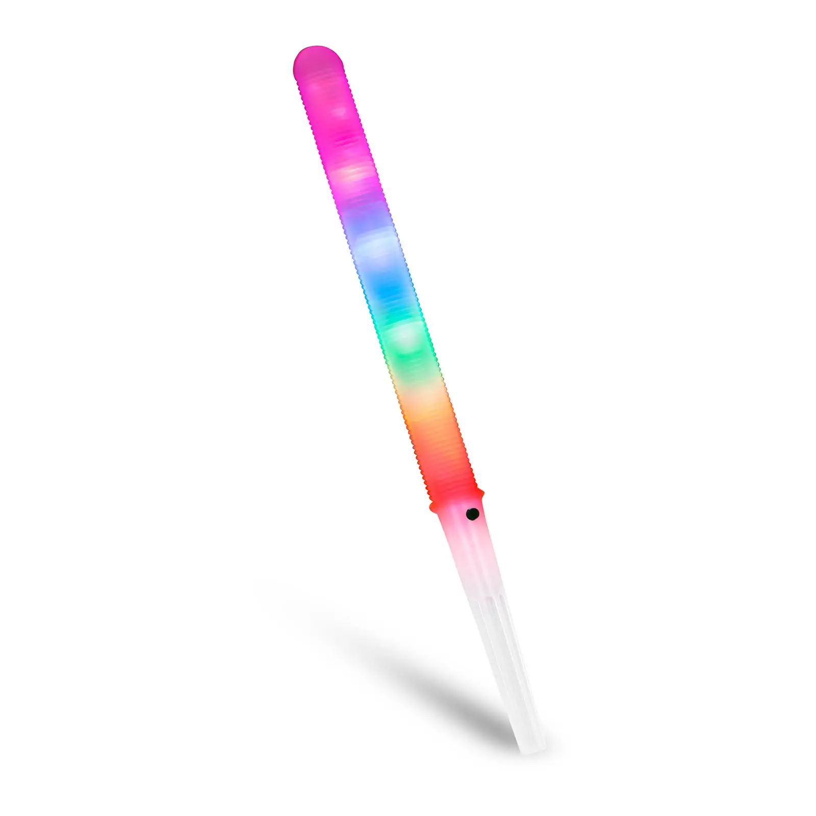 Candyfloss-pinde LED - 7 modi - BPA-fri plast - inkl. batterier - 100 stk.