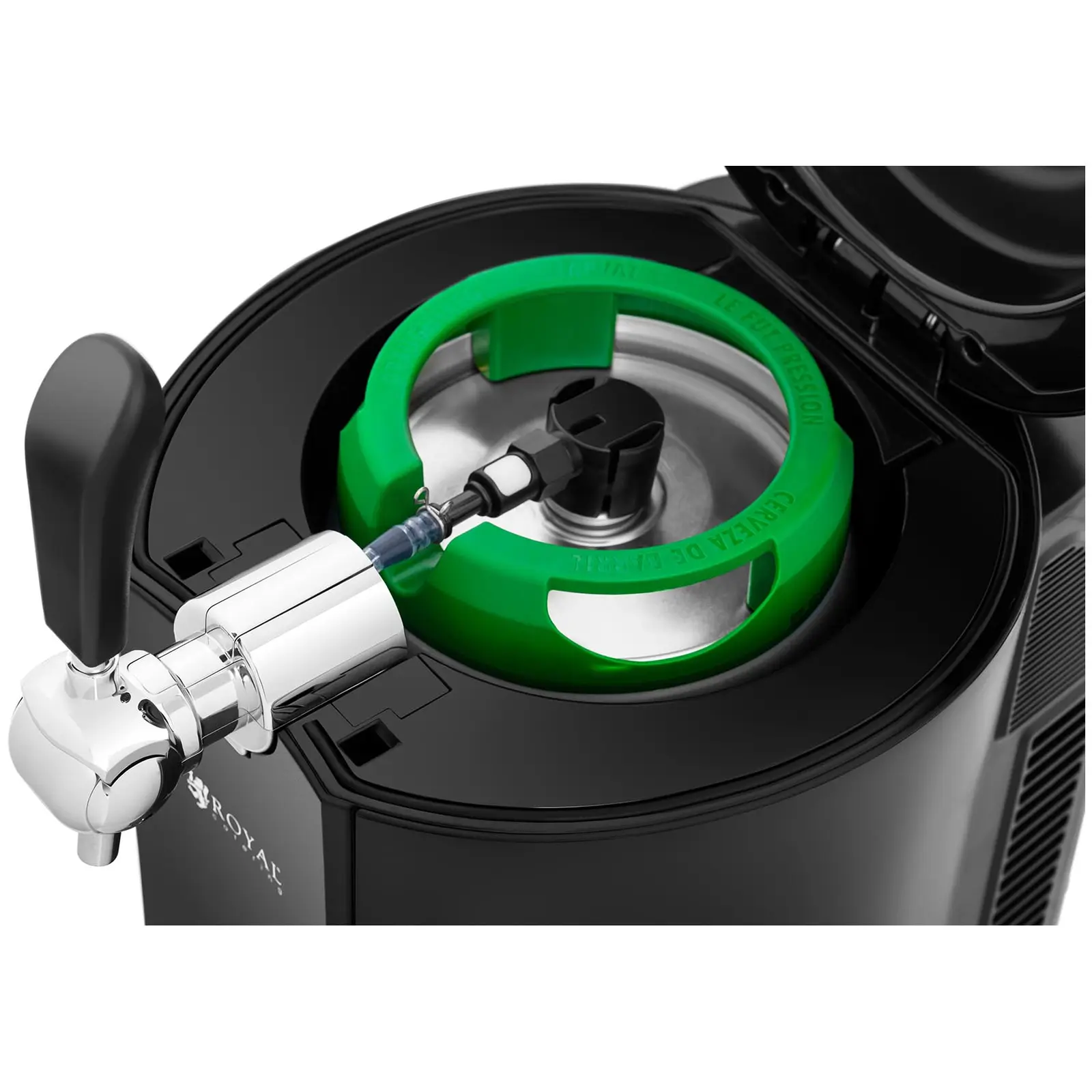 Dozator de bere cu răcitor - 5 L - 2 până la 12 °C (Capacitate: 5 l)