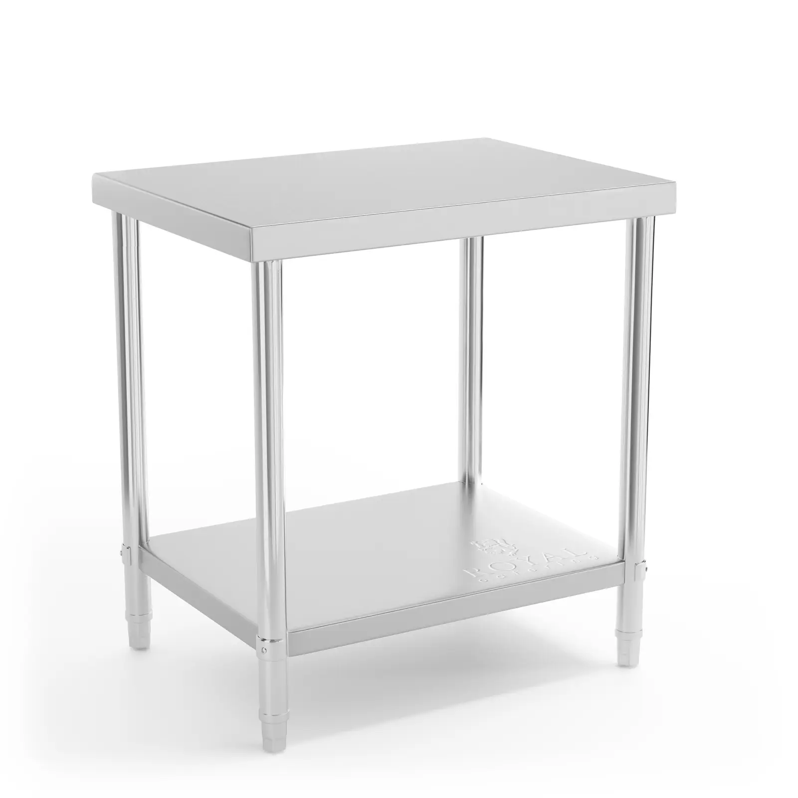 Factory second Stainless Steel Work Table - 80 x 60 cm - 250 kg load capacity - Product Image