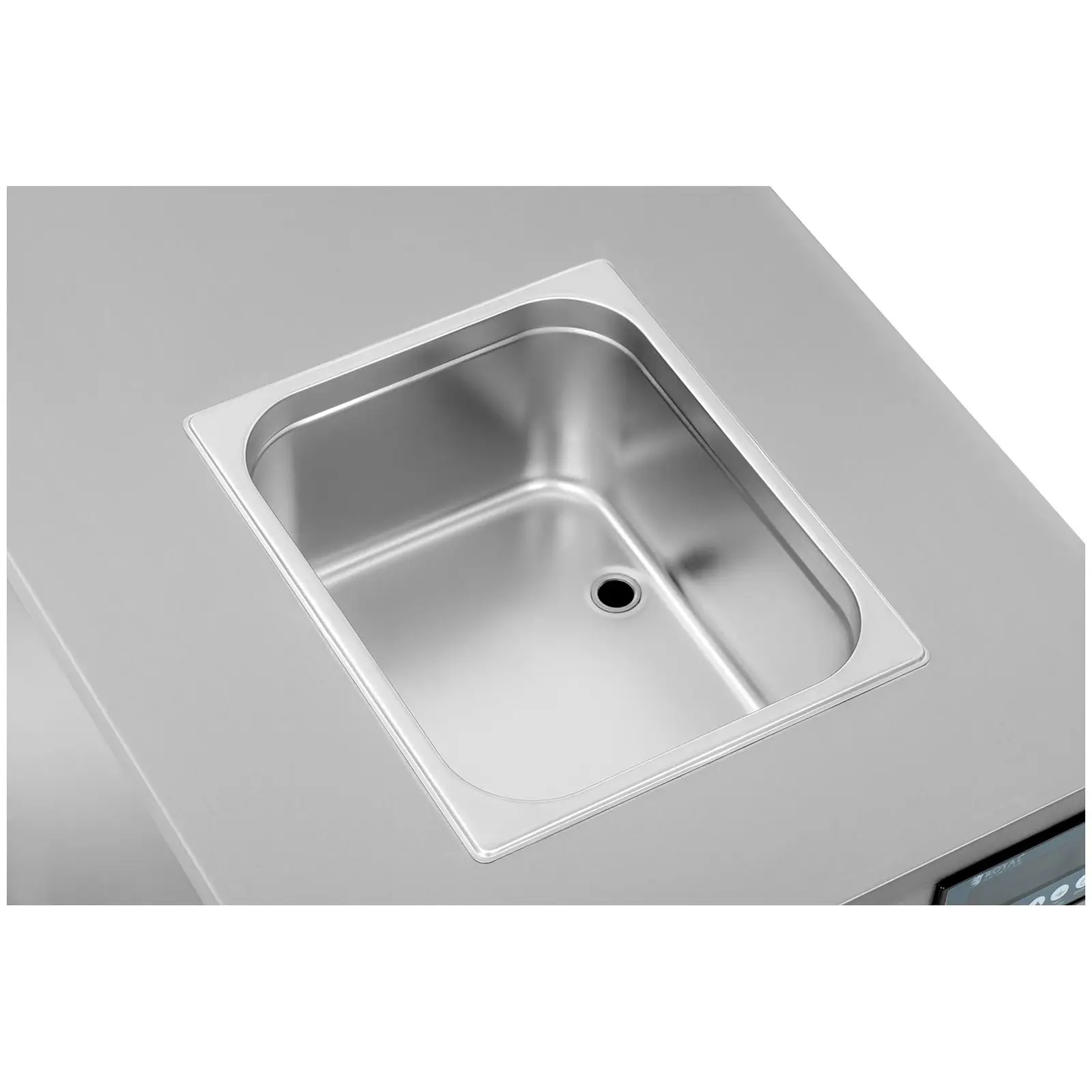 Stroj na točenou zmrzlinu - 1 600 W - 13 l - 18 l/h (Kolečka: Ne)