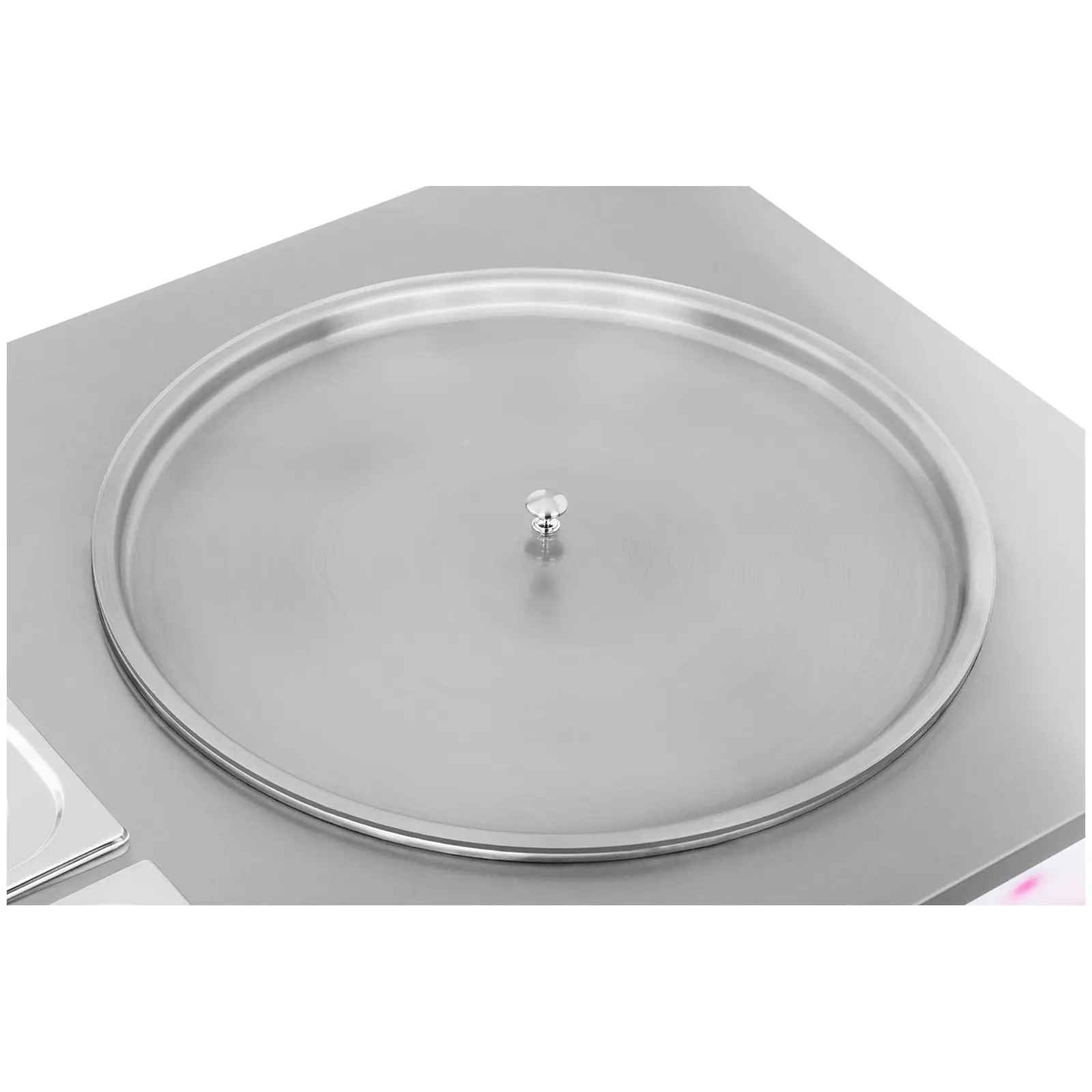 B-Ware Roll-Eismaschine - 2 x Ø 50 cm - 6 Behälter mit Deckel (Spannung [V]: 230)