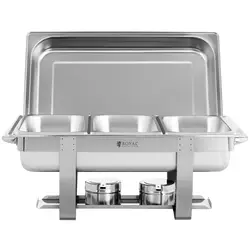 Chafing Dish - 3 x GN 1/3 - 7 L - 2 brandstofcontainers
