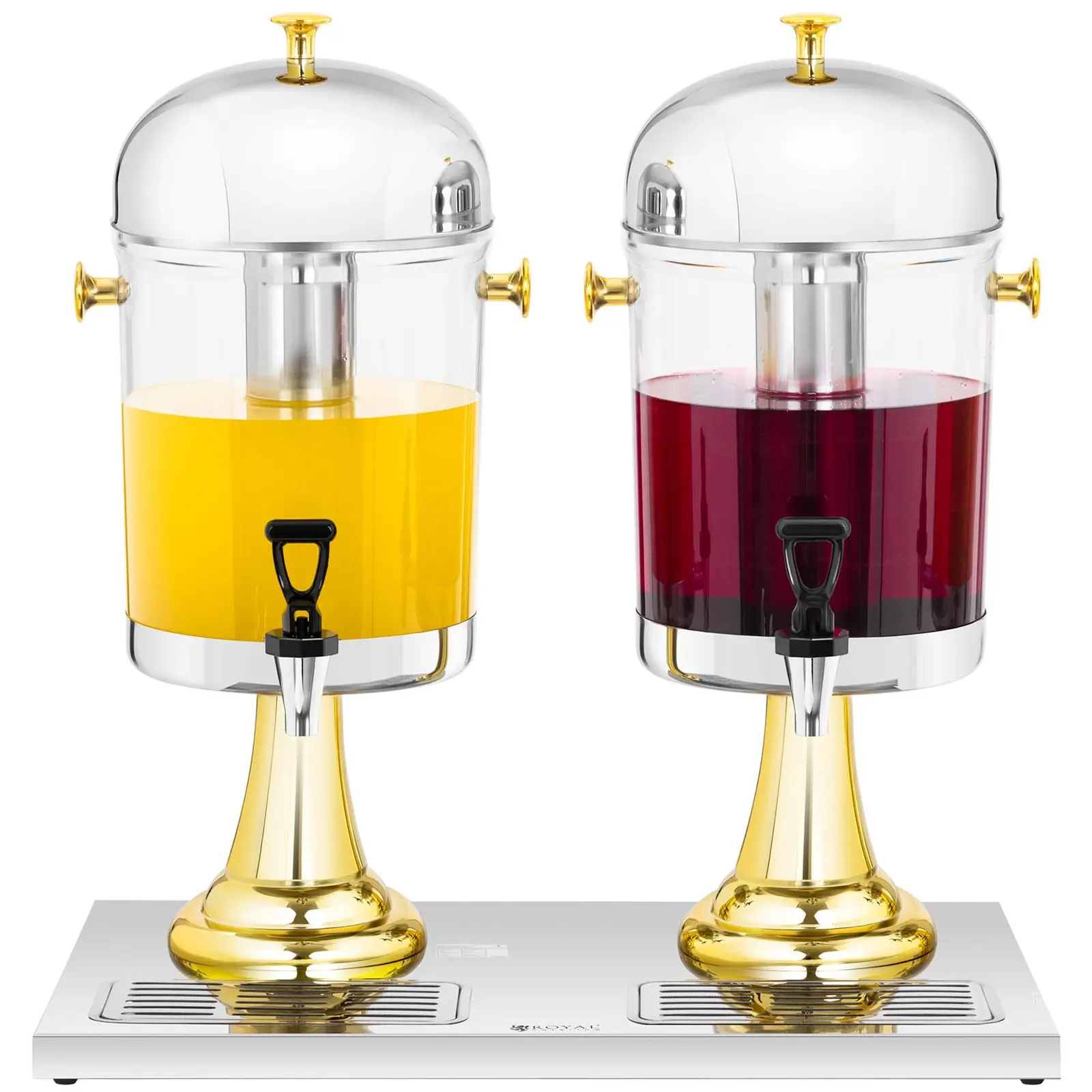 Distributeur de jus avec dispositif de refroidissement - 2 x 8 l (Nombre de récipients: 2 Pc)