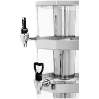 Juice dispenser - 3 x 3.5 liter - avkjølingssystem