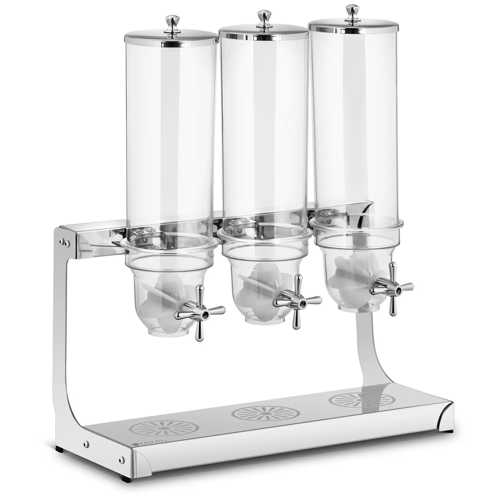 Dozator de cereale - 3 x 3,5 L - 3 recipiente