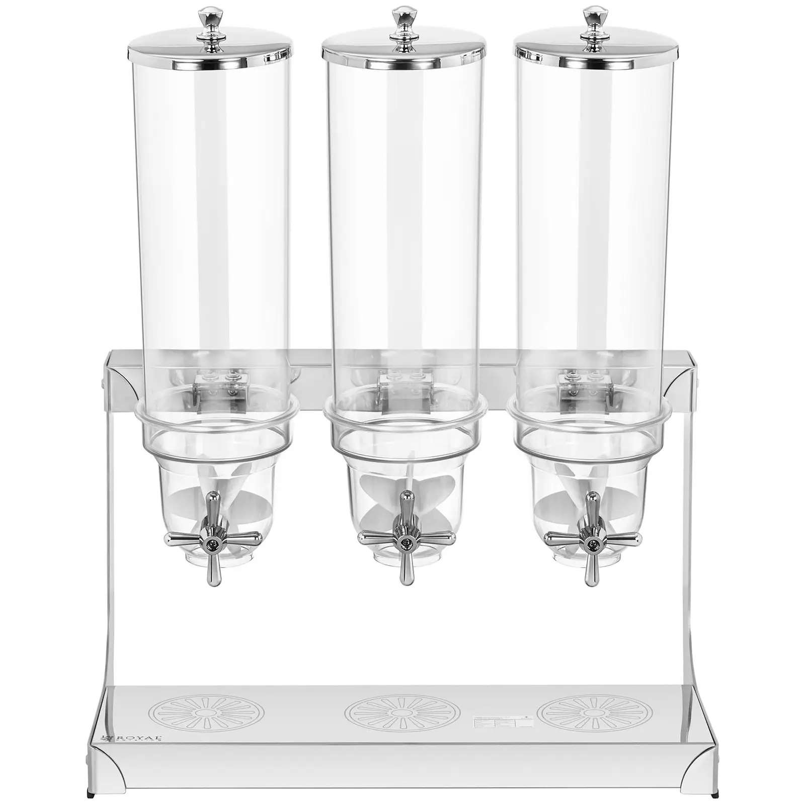 Dozator de cereale - 3 x 3,5 L - 3 recipiente