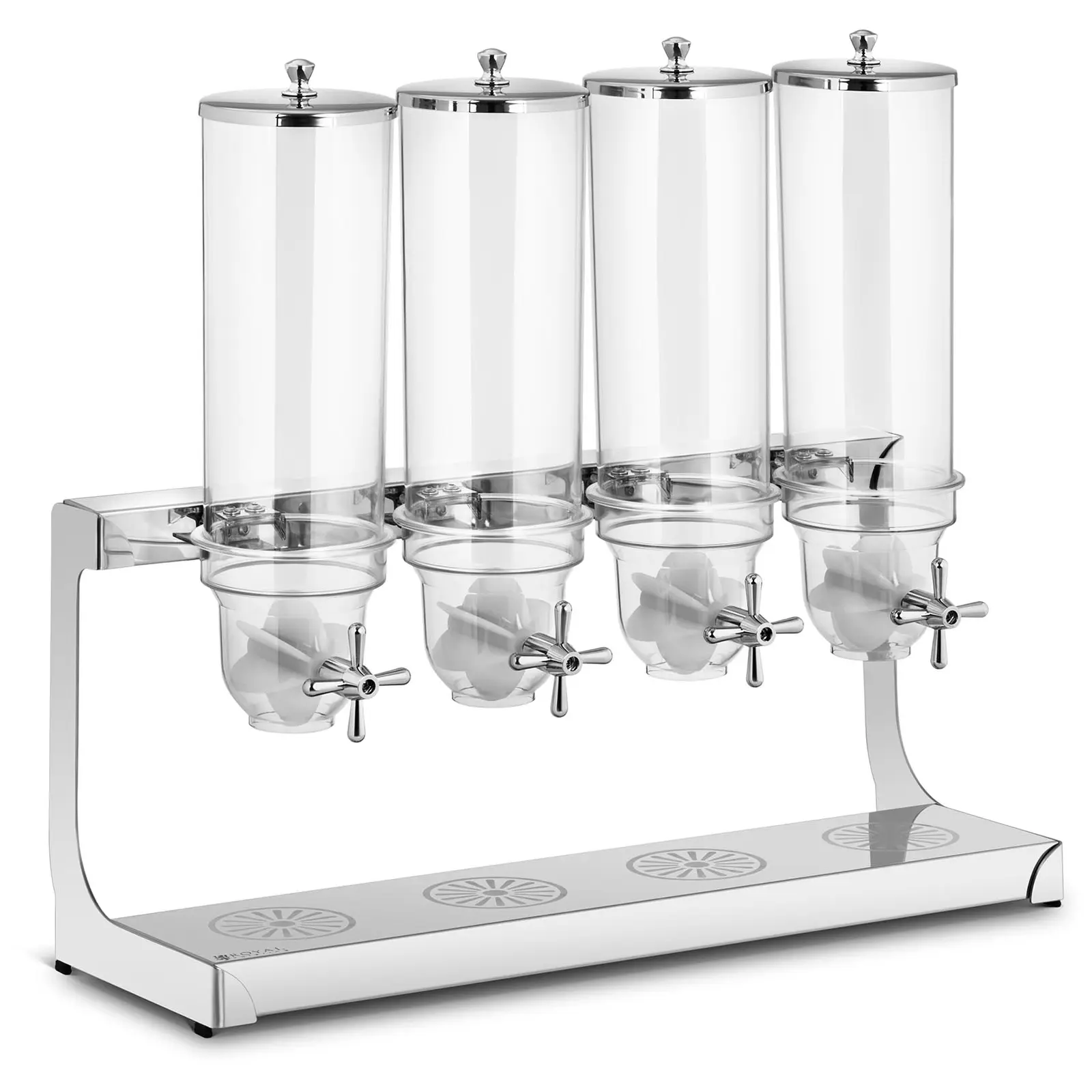 Frokostblanding-dispenser - 4 x 3.5 L - 4 beholdere