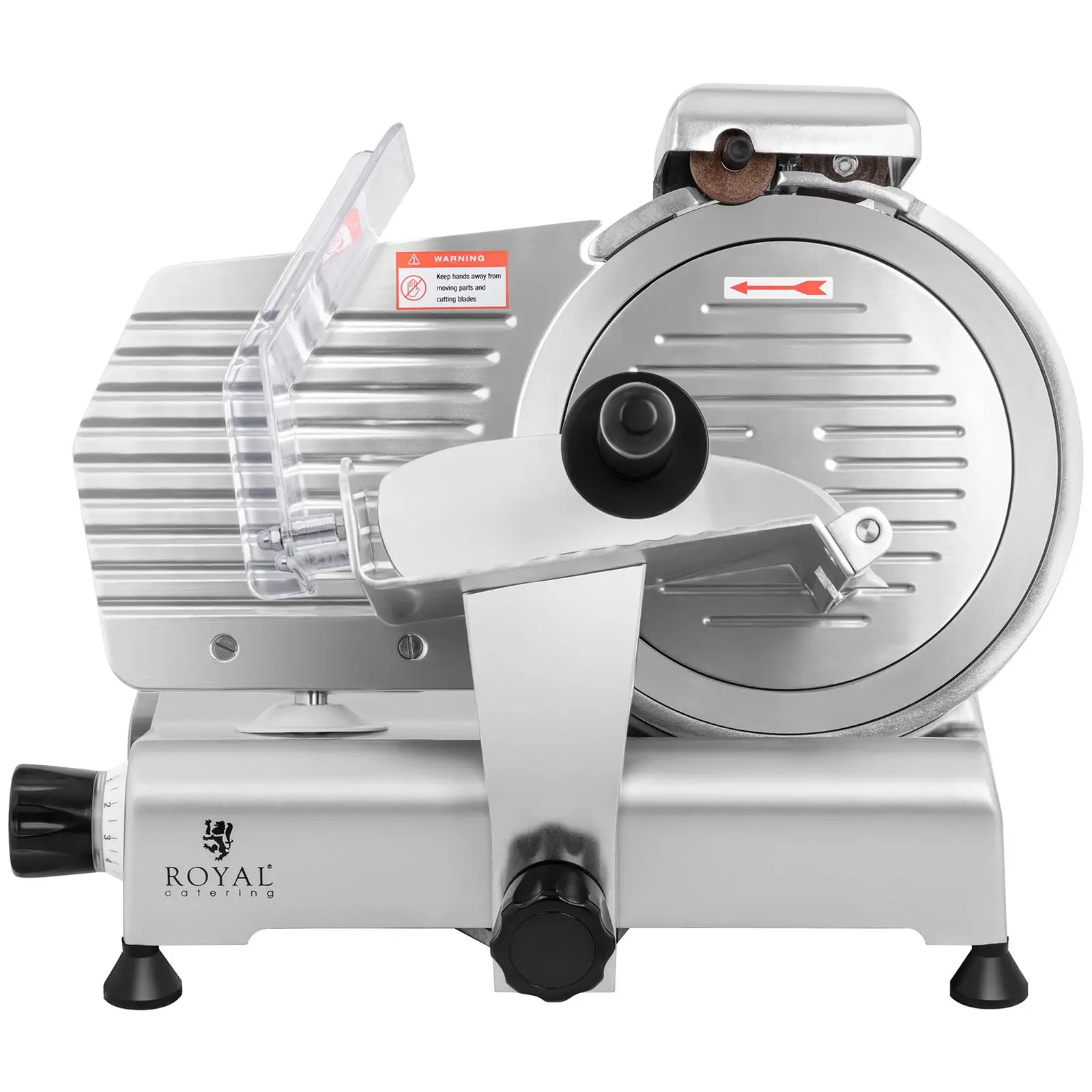 Meat Slicer - Ø 250 mm - 0 - 8 mm - with blade sharpener