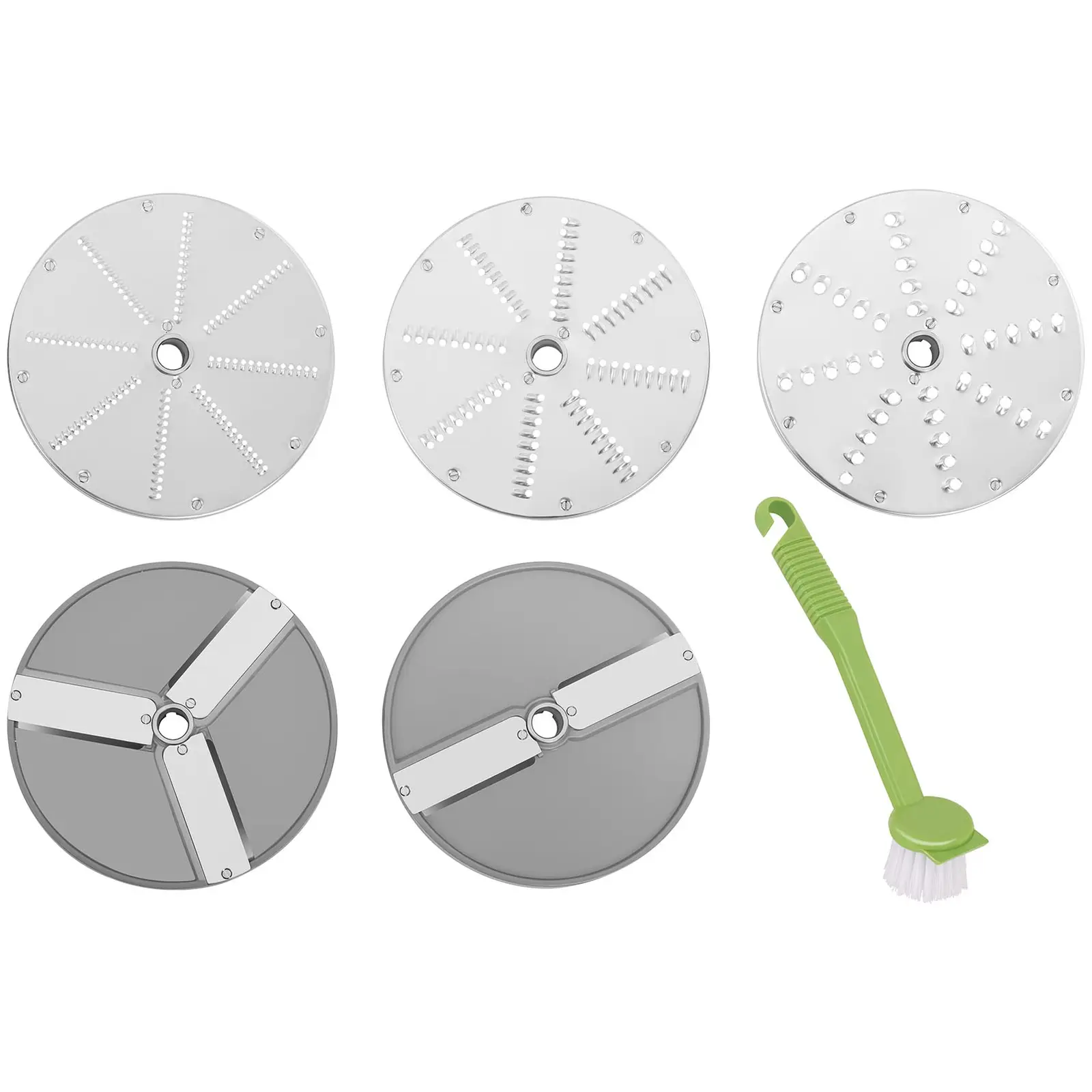 Robot coupe-légumes électrique - 750 W - 5 disques - Ø 205 mm (Nombre de disques de coupe: 5 Pc)