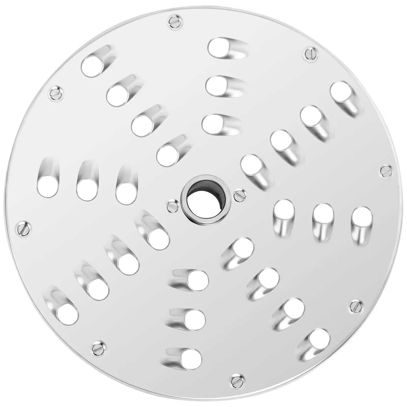 Disco per tagliaverdure elettrico a grattugia - 205 mm - Spessore di taglio 10 mm - Acciaio inox