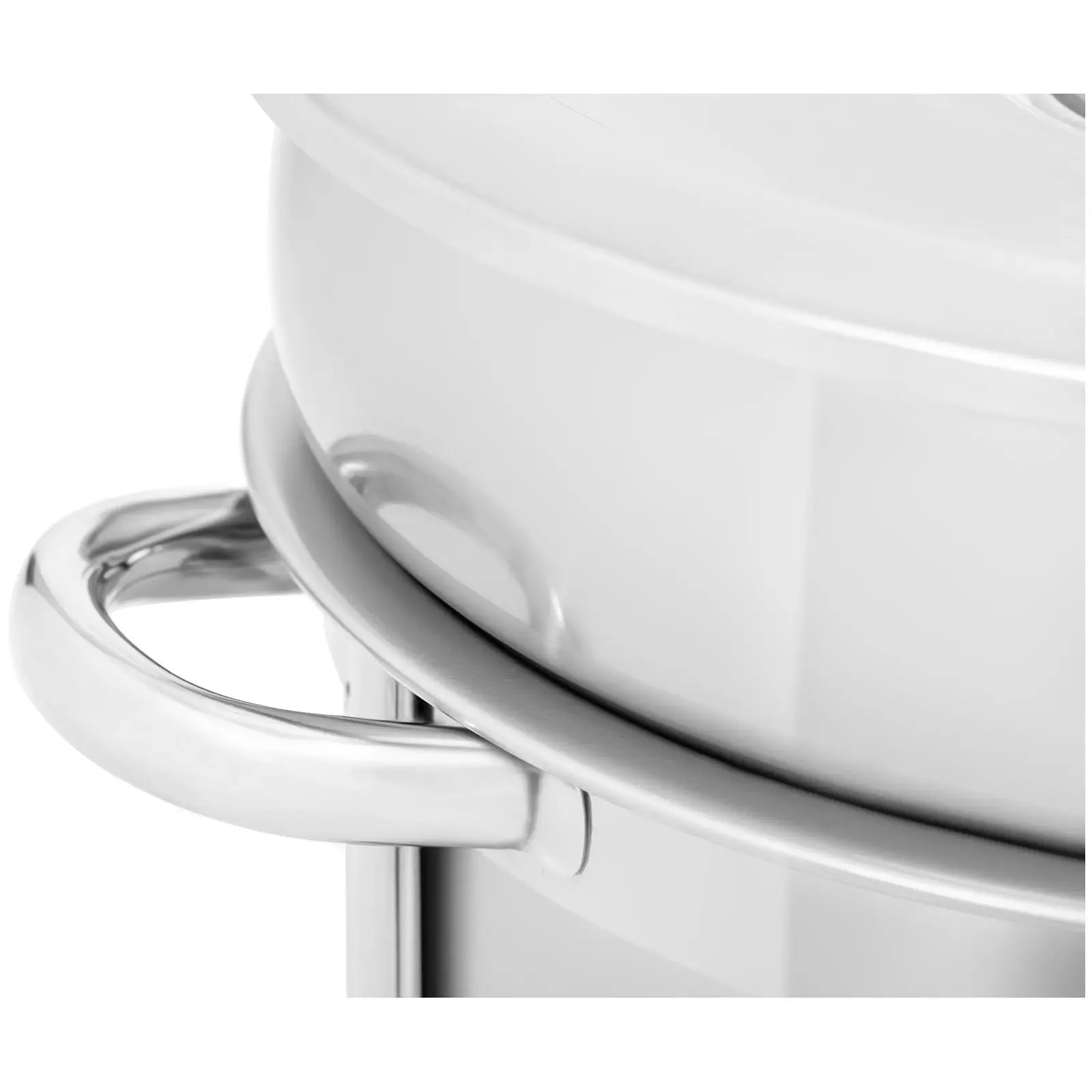 Chafing dish - kulatý - 10,5 l (Držáky paliva: Ano)