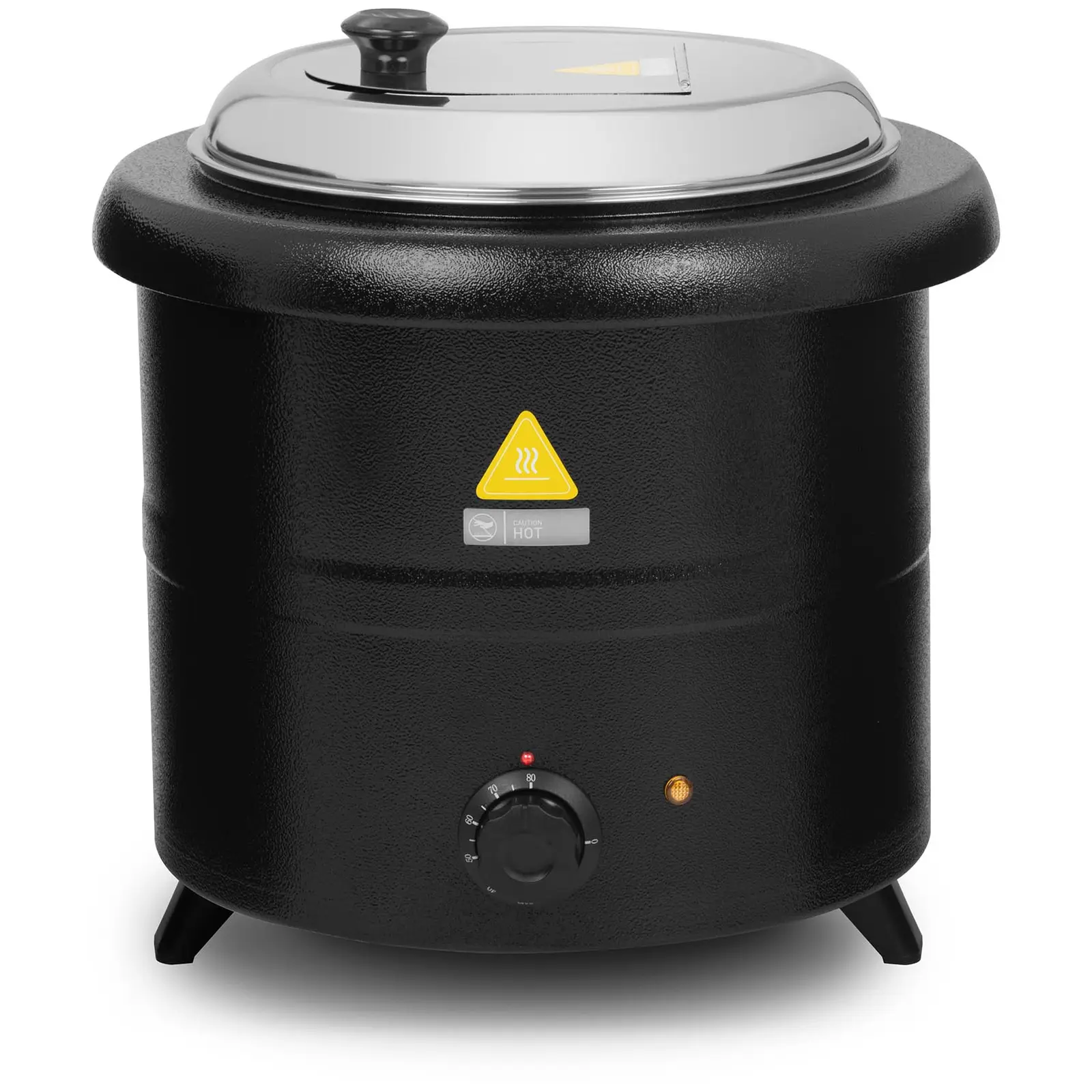 Zuppiera elettrica - 13 L - 600 W - Nera