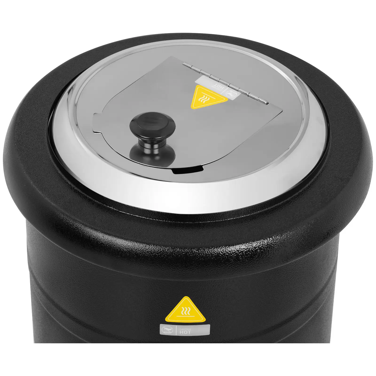Elektrický kotlík na polévku - 13 l - 600 W - černý (Průměr: 38 cm)