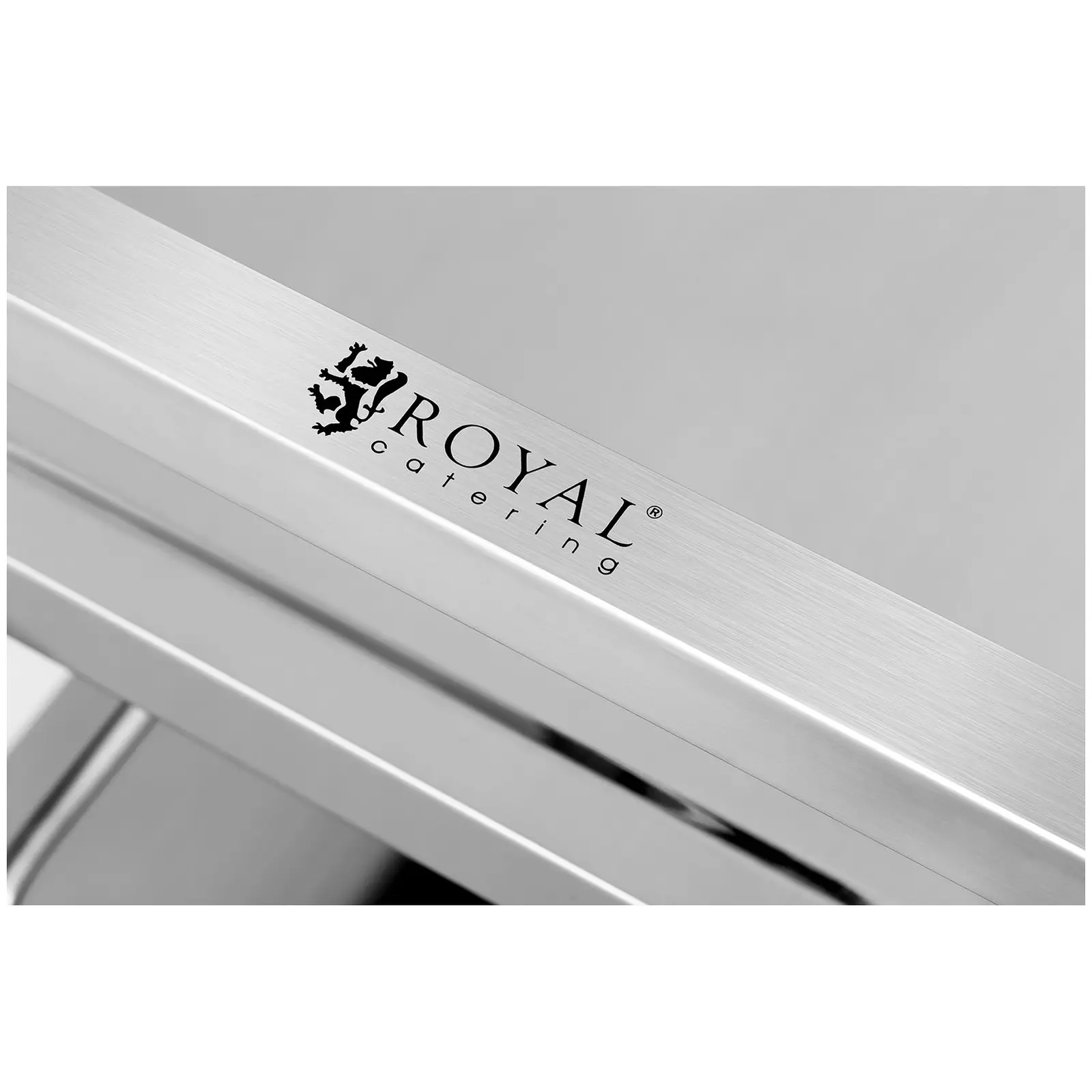 Chariot de service inox - 3 plateaux - 355 kg (Roulettes pivotantes: Oui)