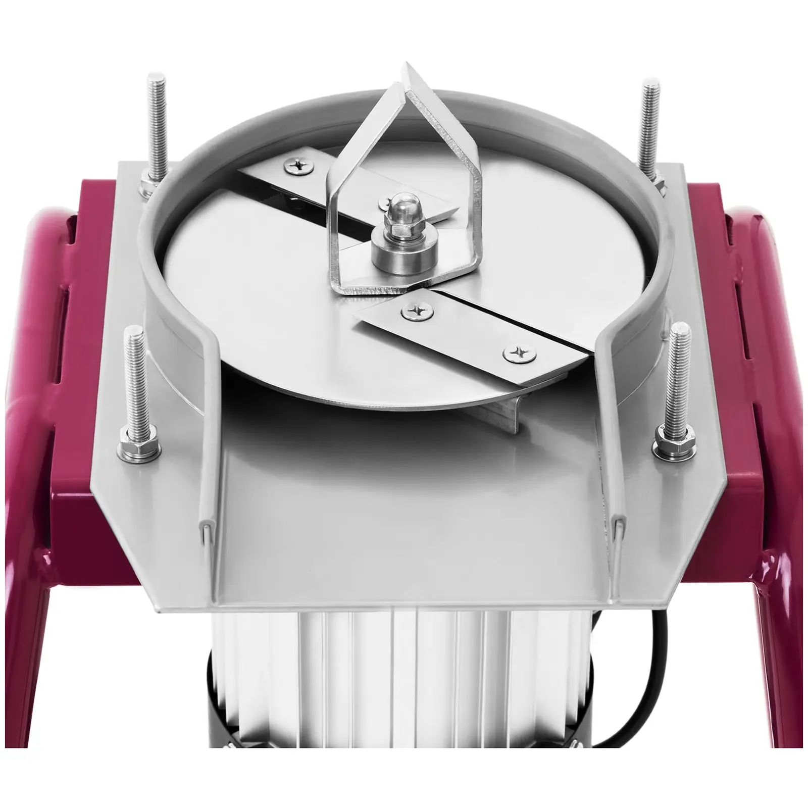 Broyeur à pomme - Grande trémie - 1 500 W - 2 800 tr/min - Royal Catering (Pieds en caoutchouc: Oui)