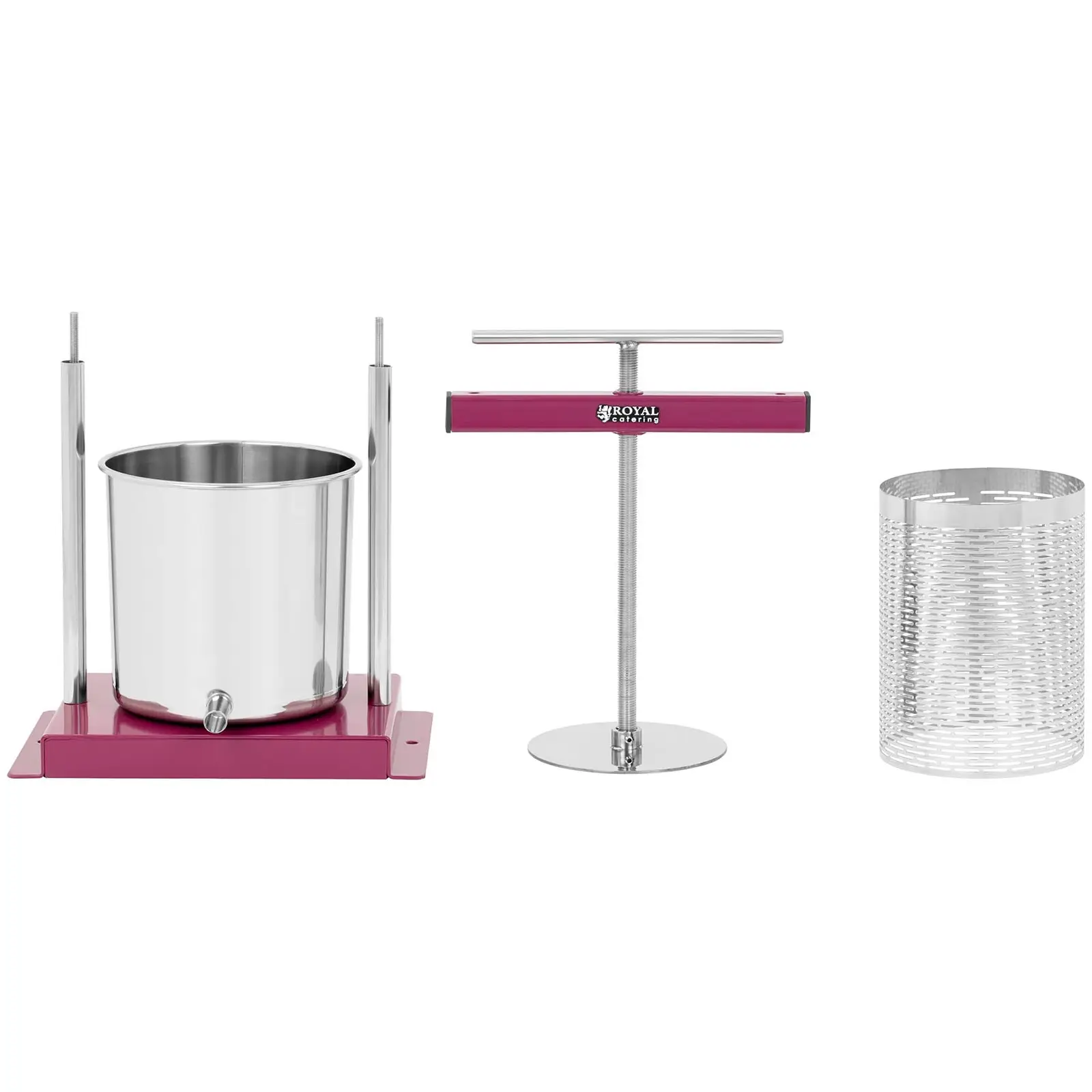 Occasion Pressoir inox - 5 l - Cuve et déversoirs inclus (Volume: 5 l)